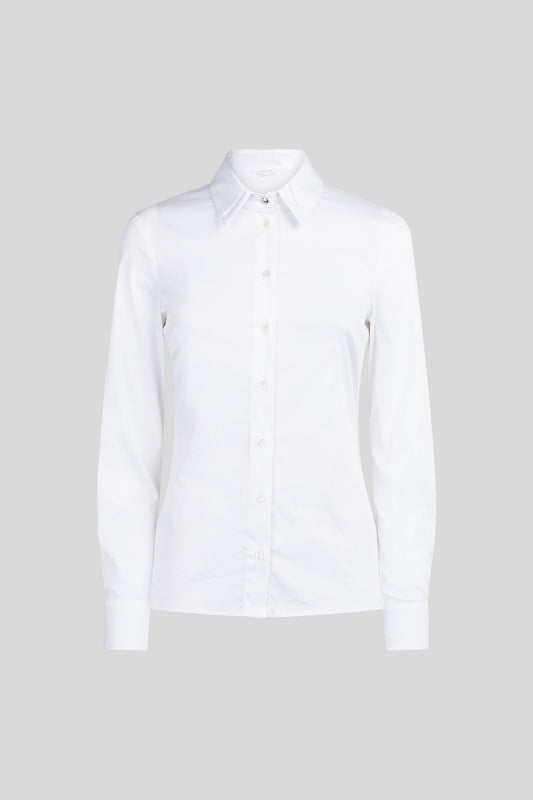 PATRIZIA PEPE White Fitted Shirt