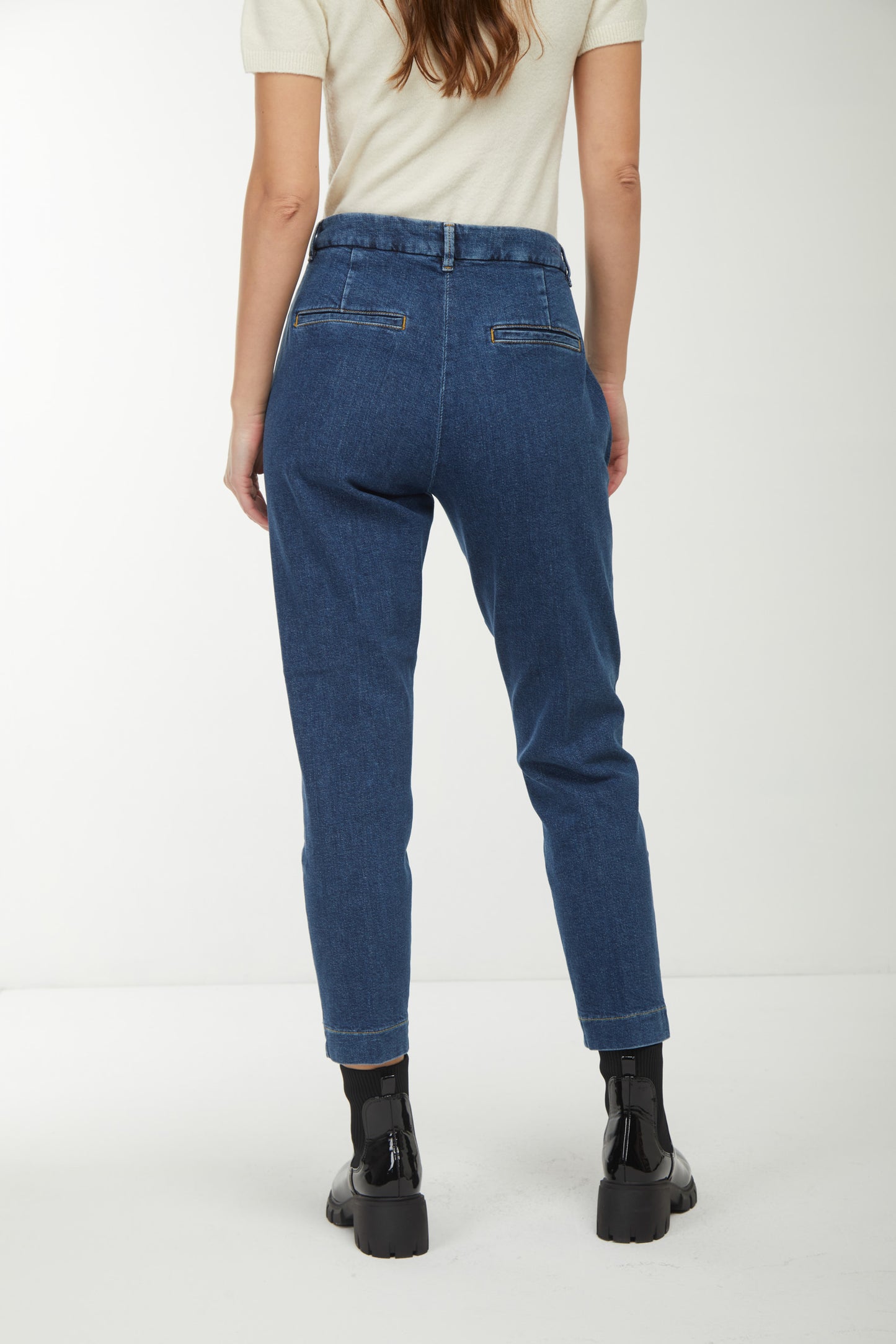 PINKO Jeans a Vita Alta Blu