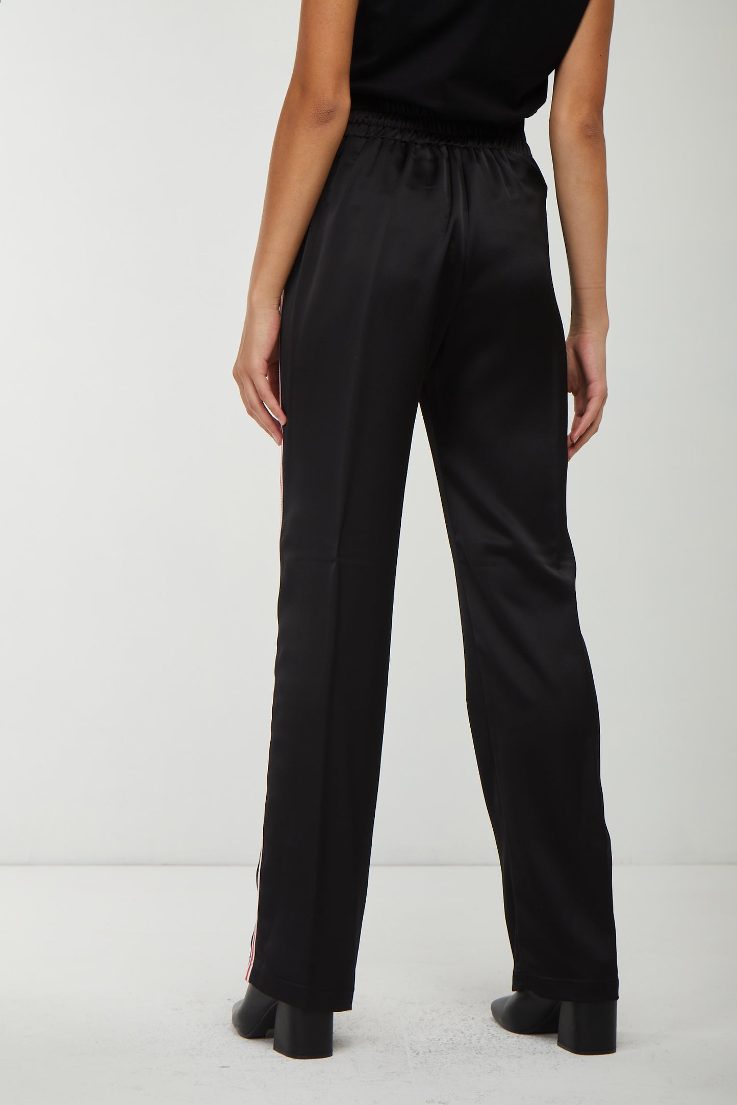 PINKO Pantalone con Bande Laterali Nero
