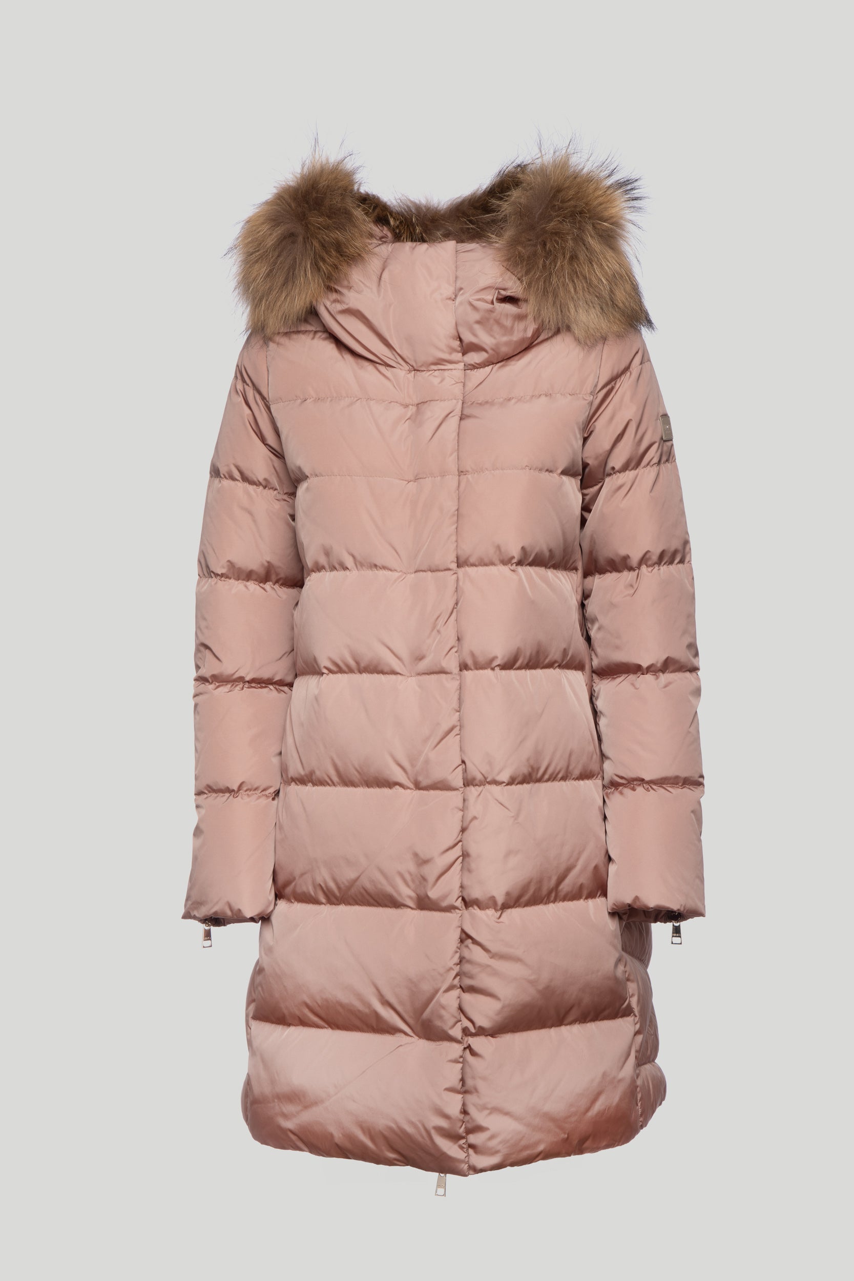 LIU JO Long Down Jacket with Hood