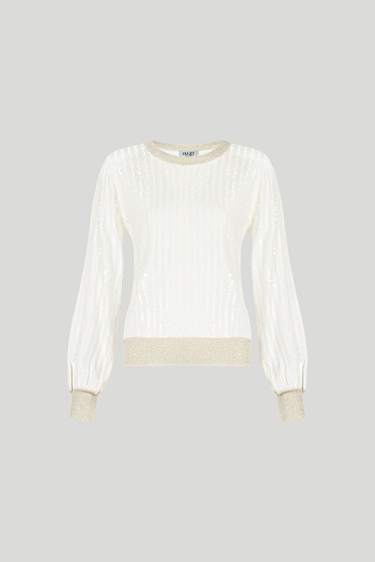 LIU JO Sweater with Sequins