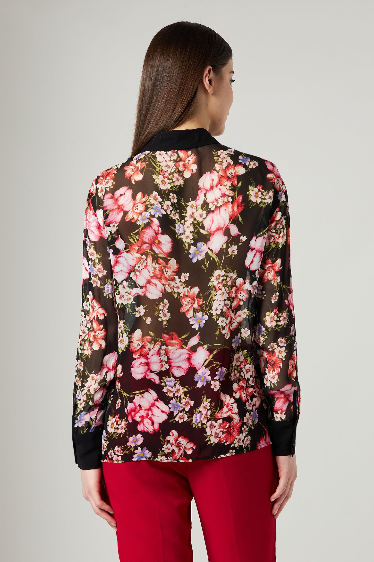 LIU JO Camicia con Stampa Floreale