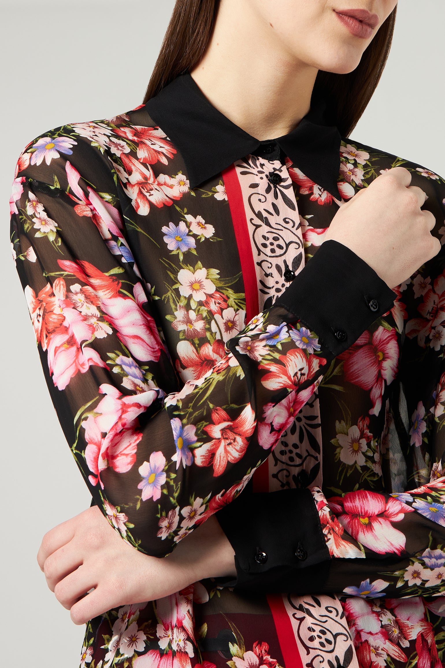 LIU JO Camicia con Stampa Floreale
