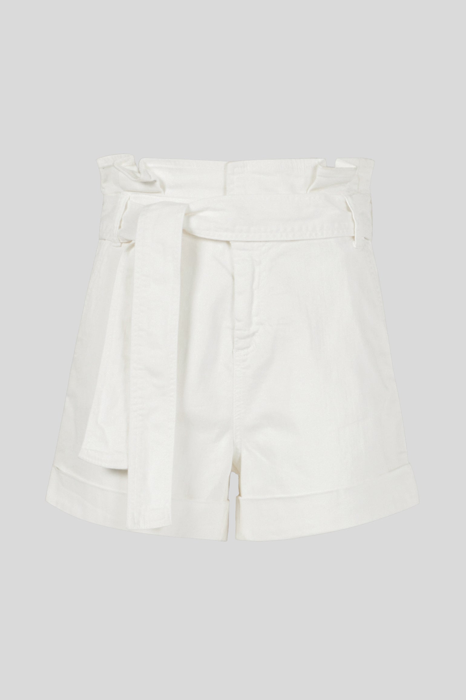 LIU JO White Denim Shorts