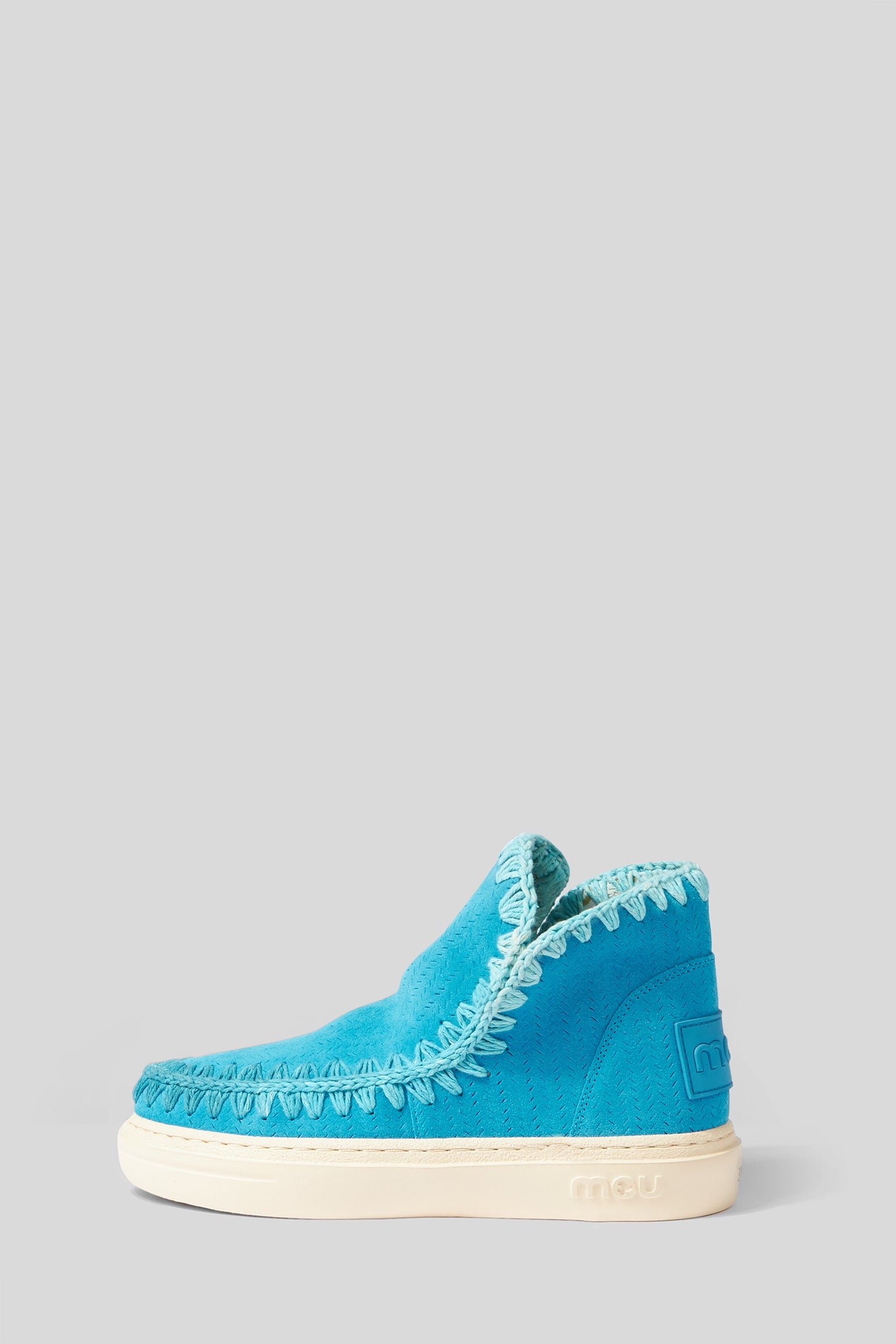MOU Bold Sneaker Degraded Stitching Azzurre