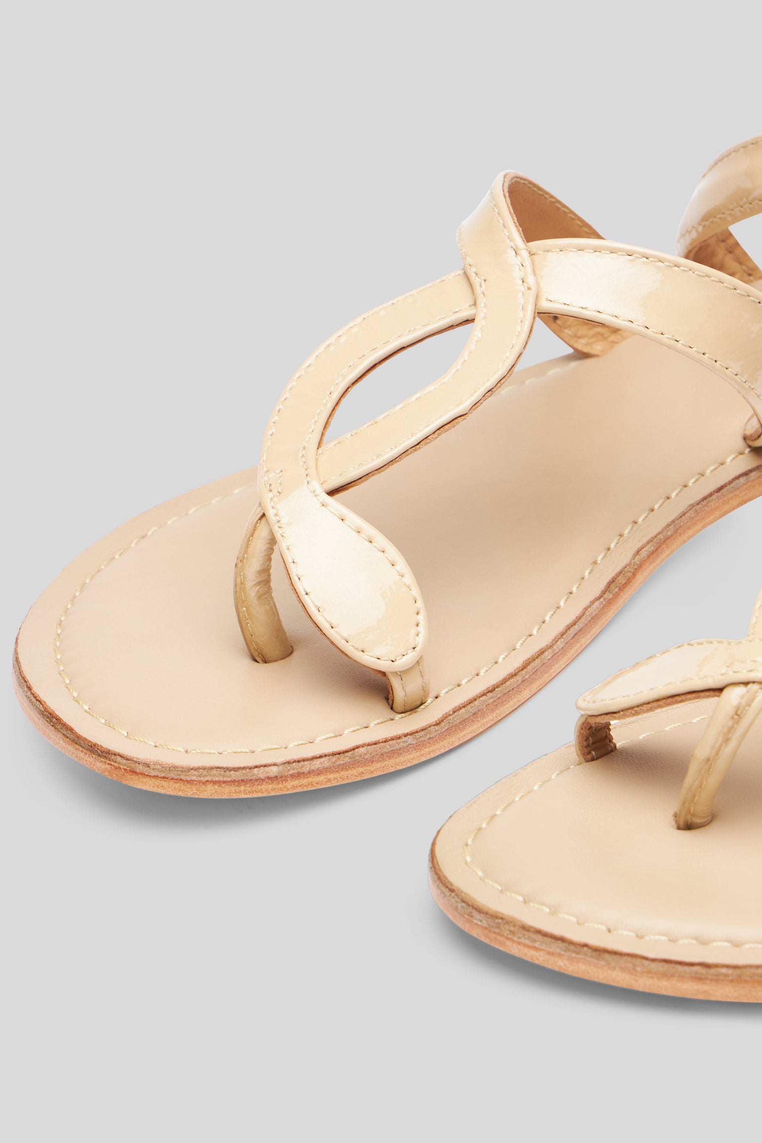 CB FUSION Wrap Up Sandal in Sand Leather