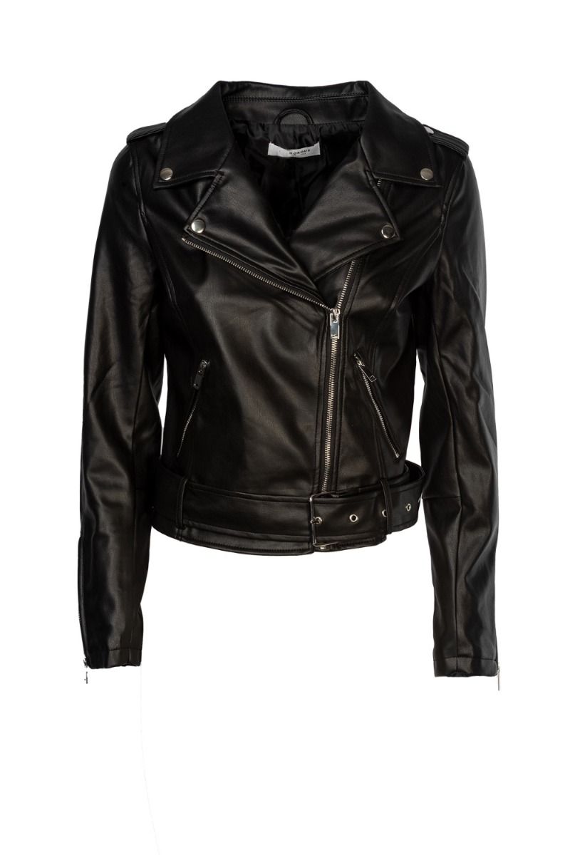 GLAMOROUS Eco-leather jacket