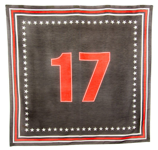 GIVENCHY Foulard in Misto Seta Nero