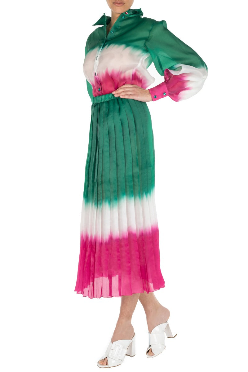 Ultrachic Tie-Dye Long Skirt