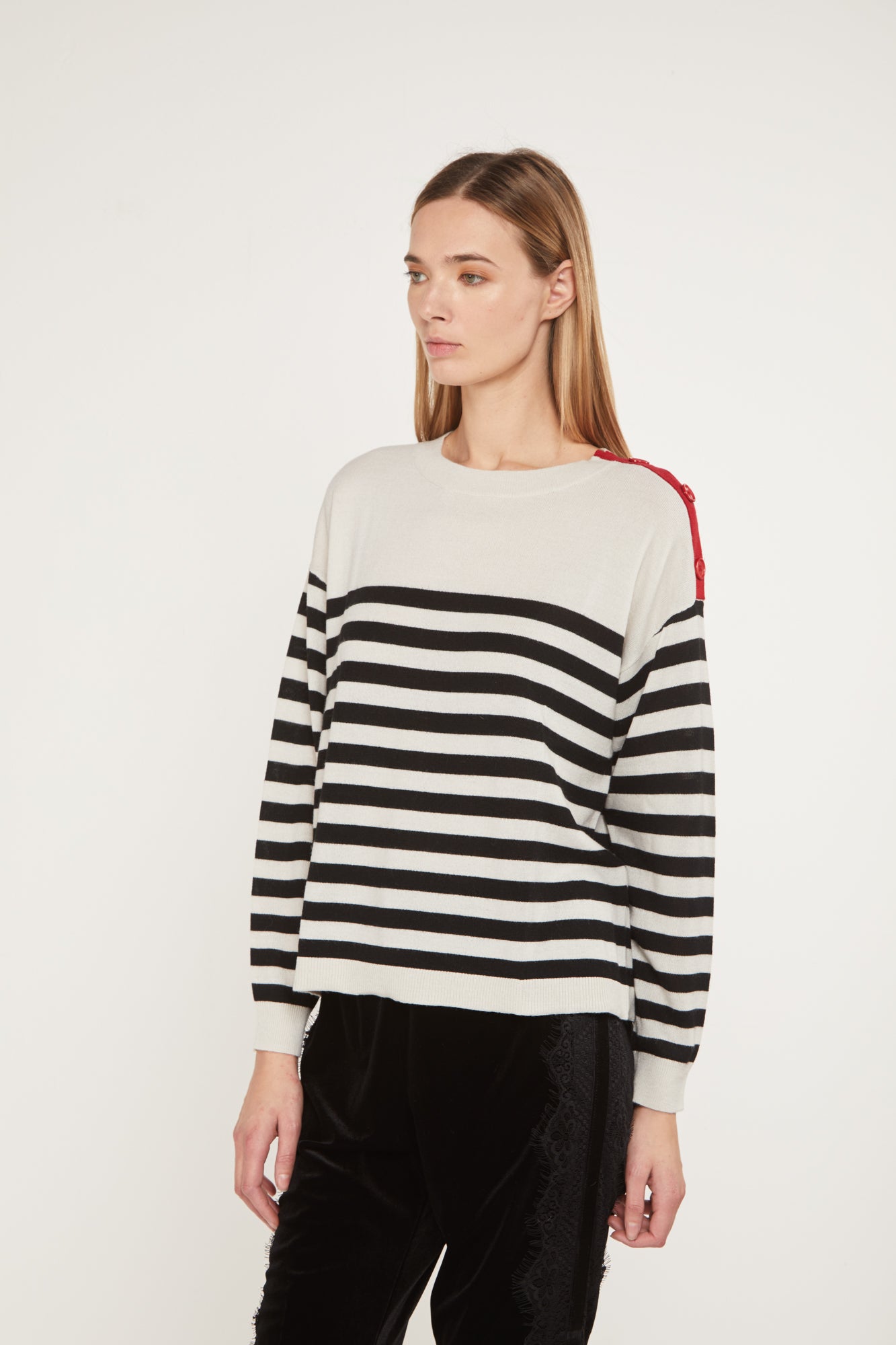 PRINCESS LODO Striped Sweater