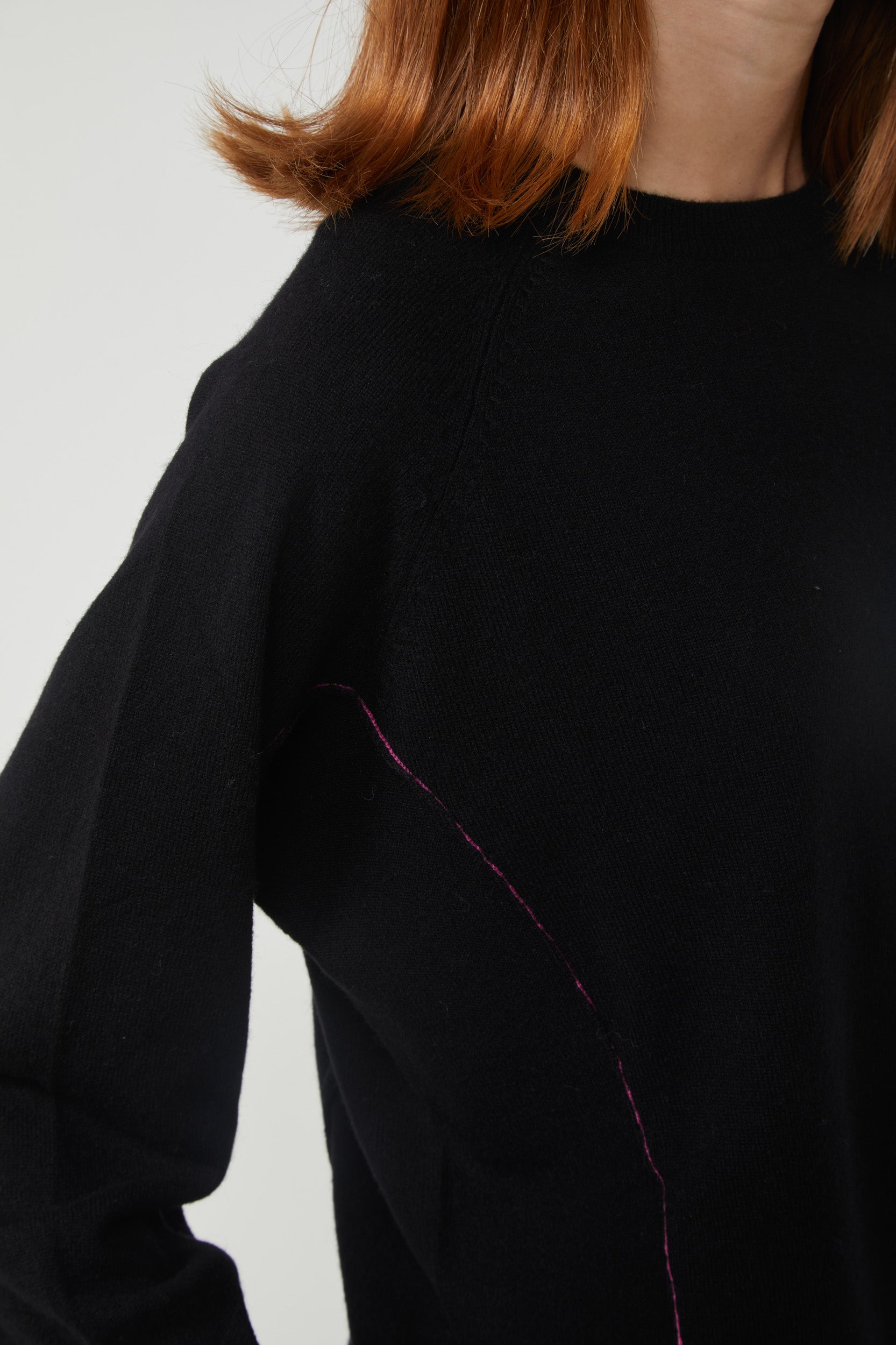 PINKO Black Cashmere Sweater