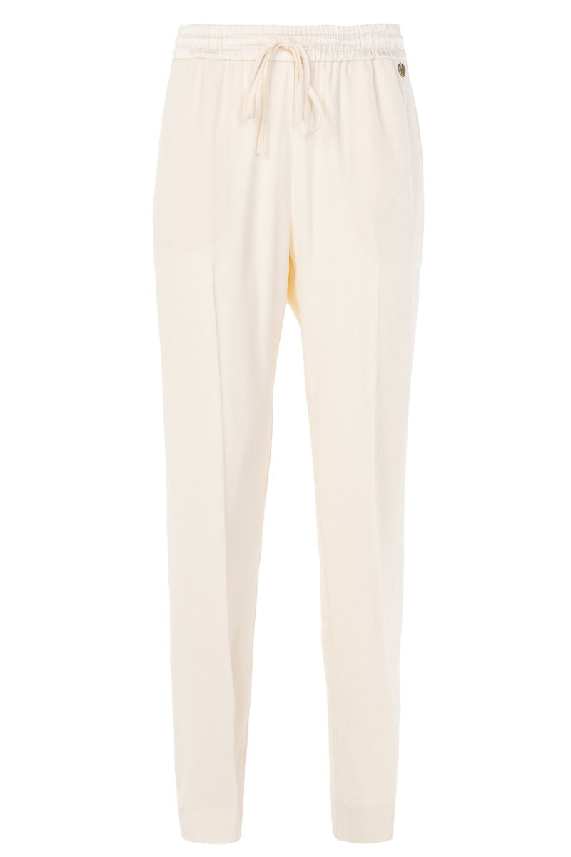 Soft Pants with Pockets Ivory Twinset