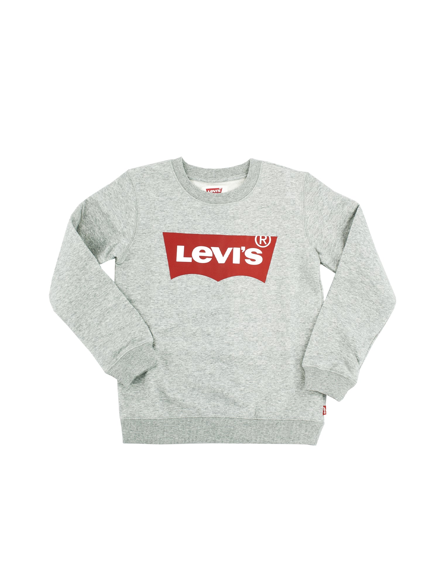 LEVI'S felpa Batwing Crewneck grigia