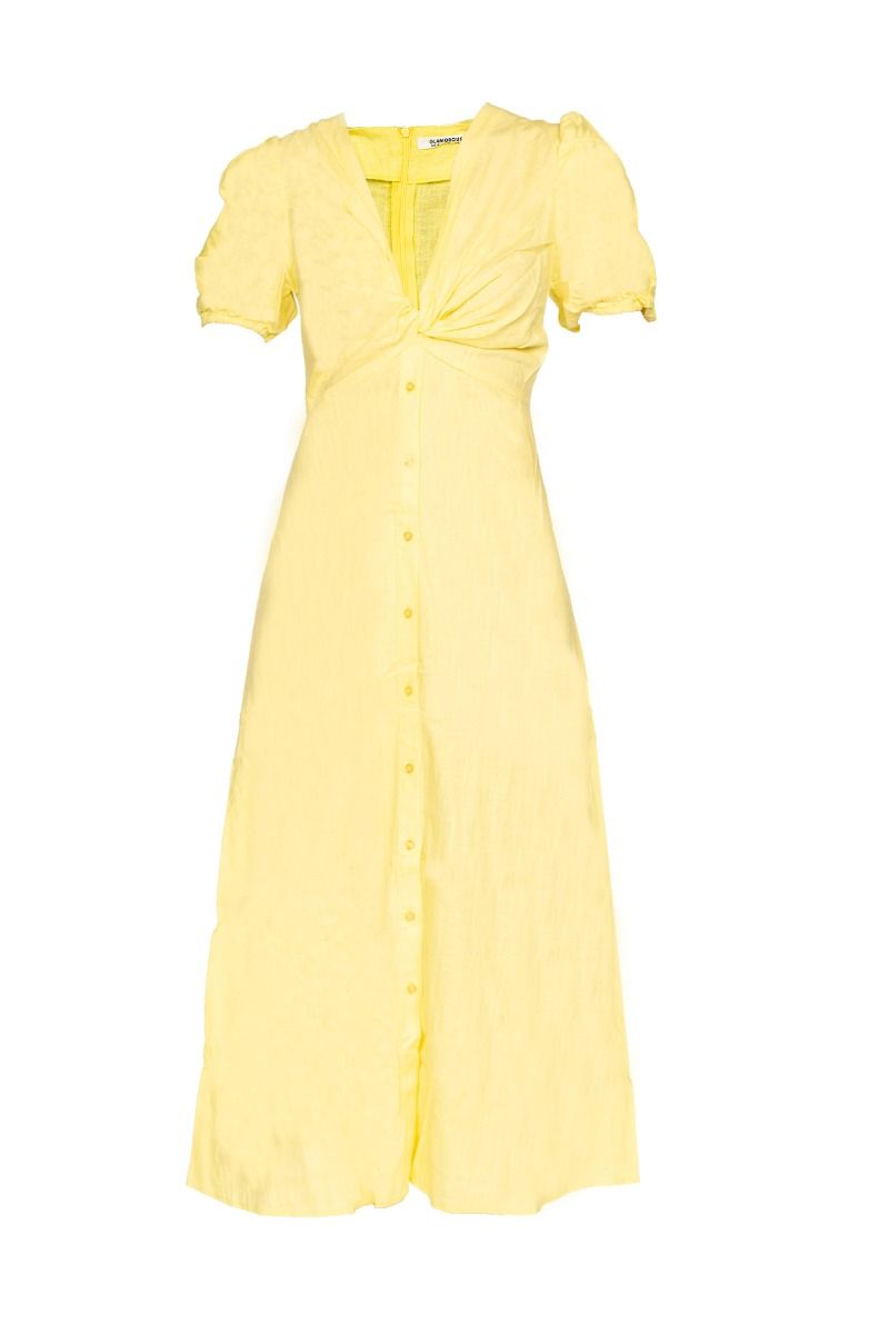 GLAMOROUS Abito Midi Giallo