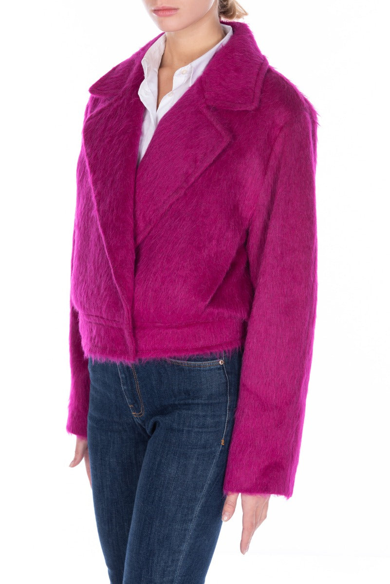 TWINSET Bomber Blazer Fuxia