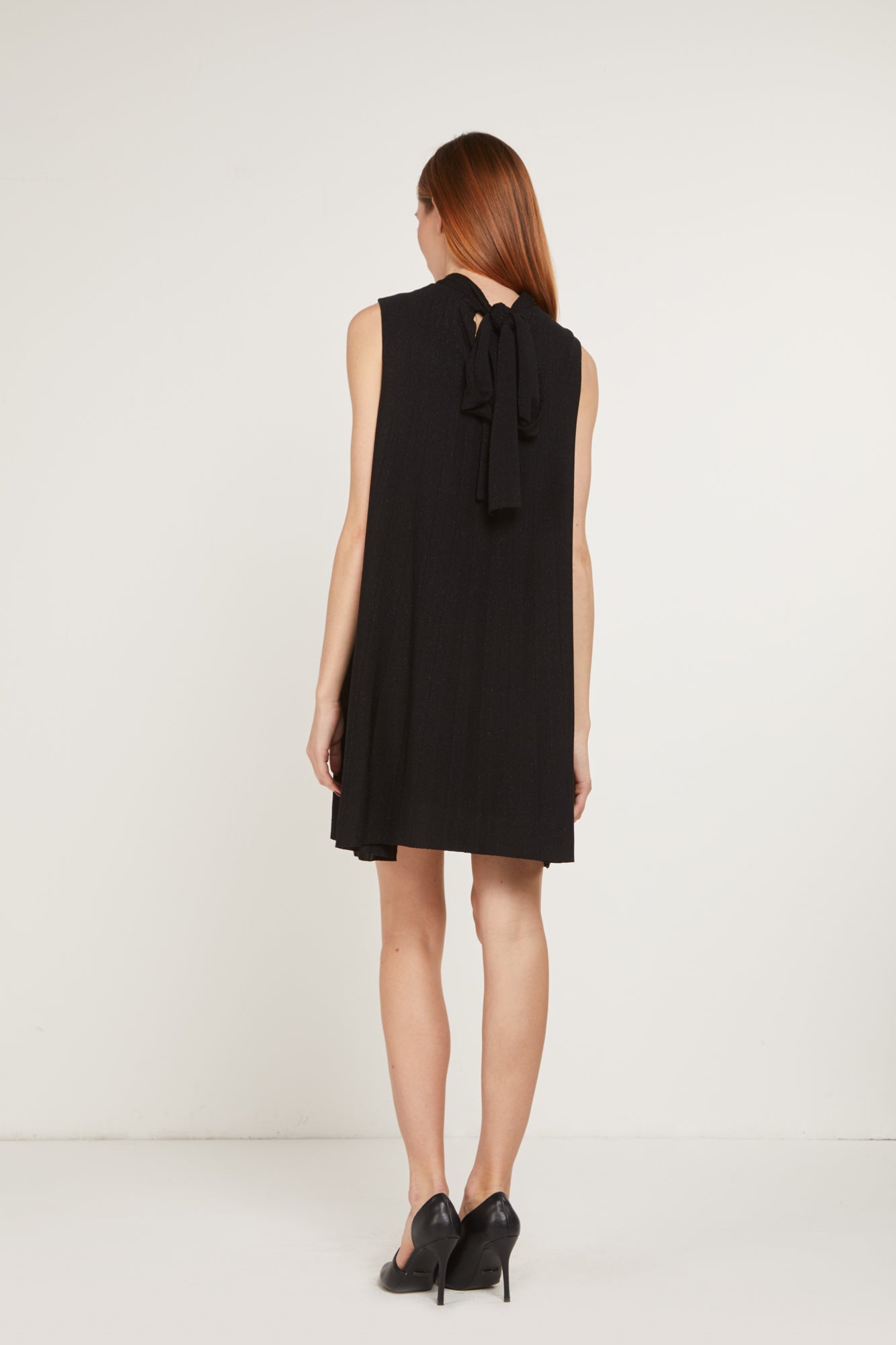 PRINCESS LODO Black Lurex Dress