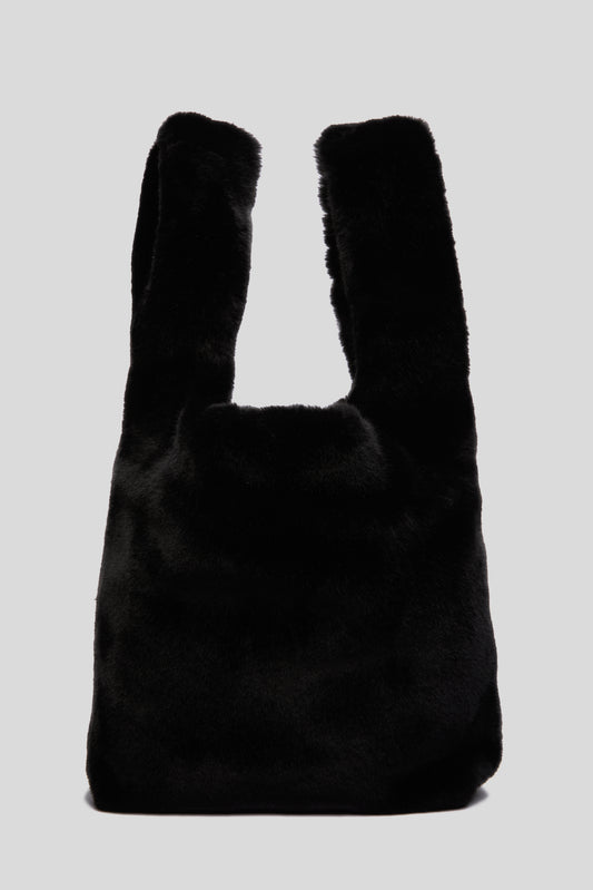 STAND STUDIO Bag "Market Fur" Black