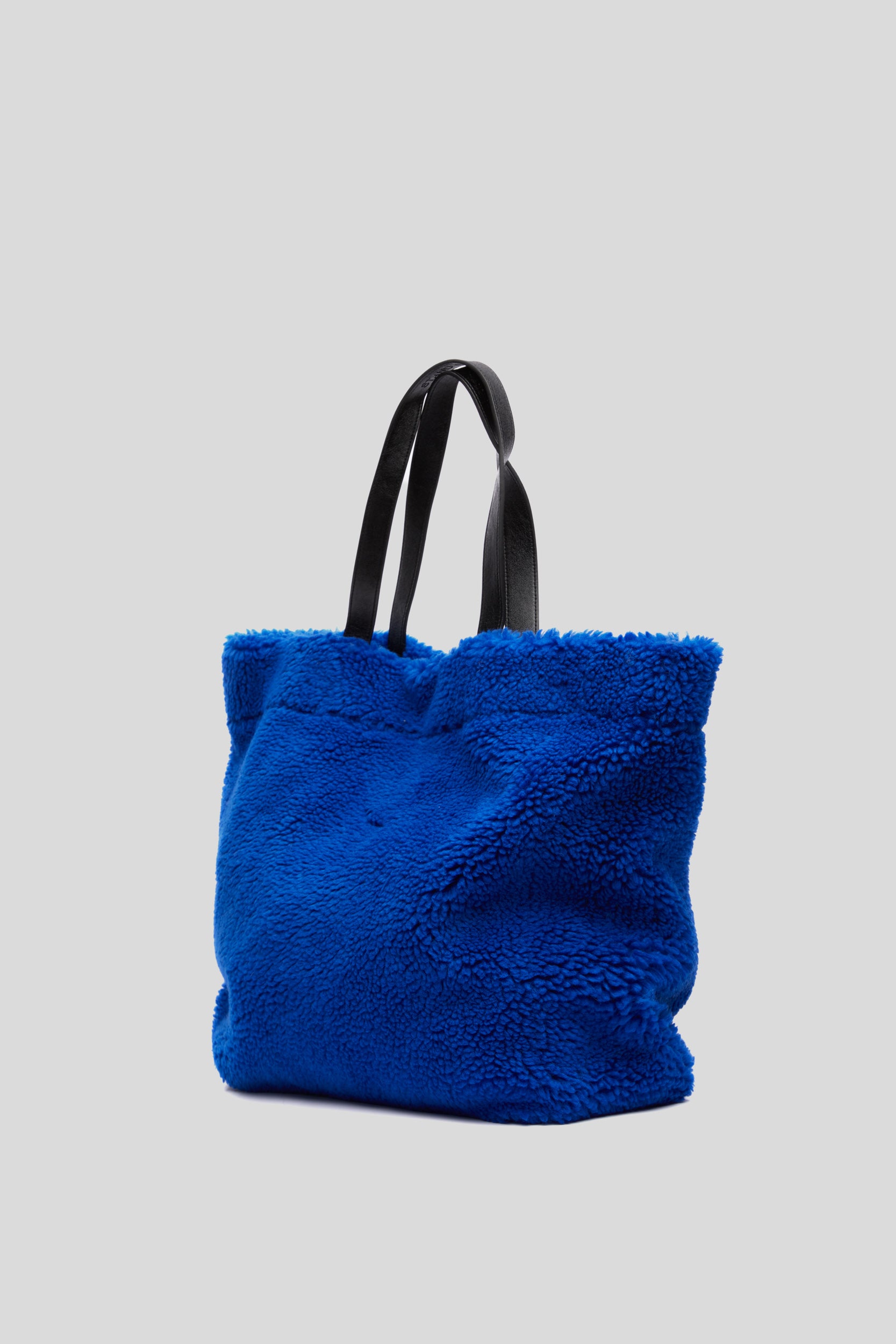 STAND STUDIO Electric Blue Shopping Bag