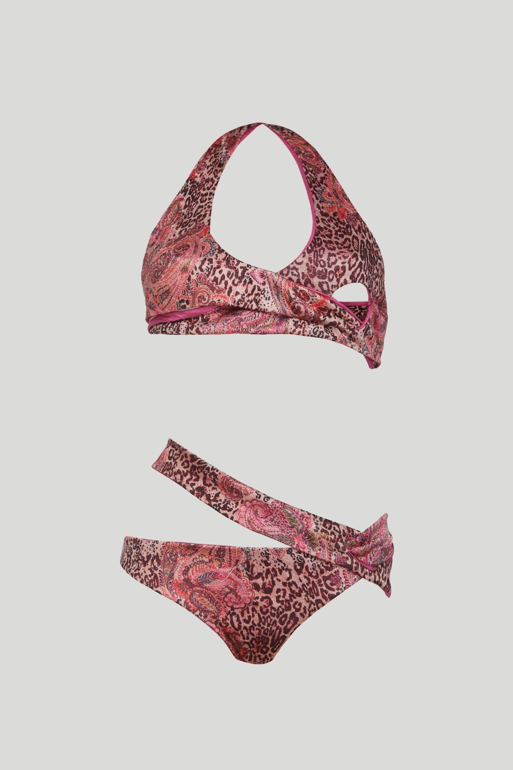 F ** K "Mantra" Reversible Triangle Bikini Top