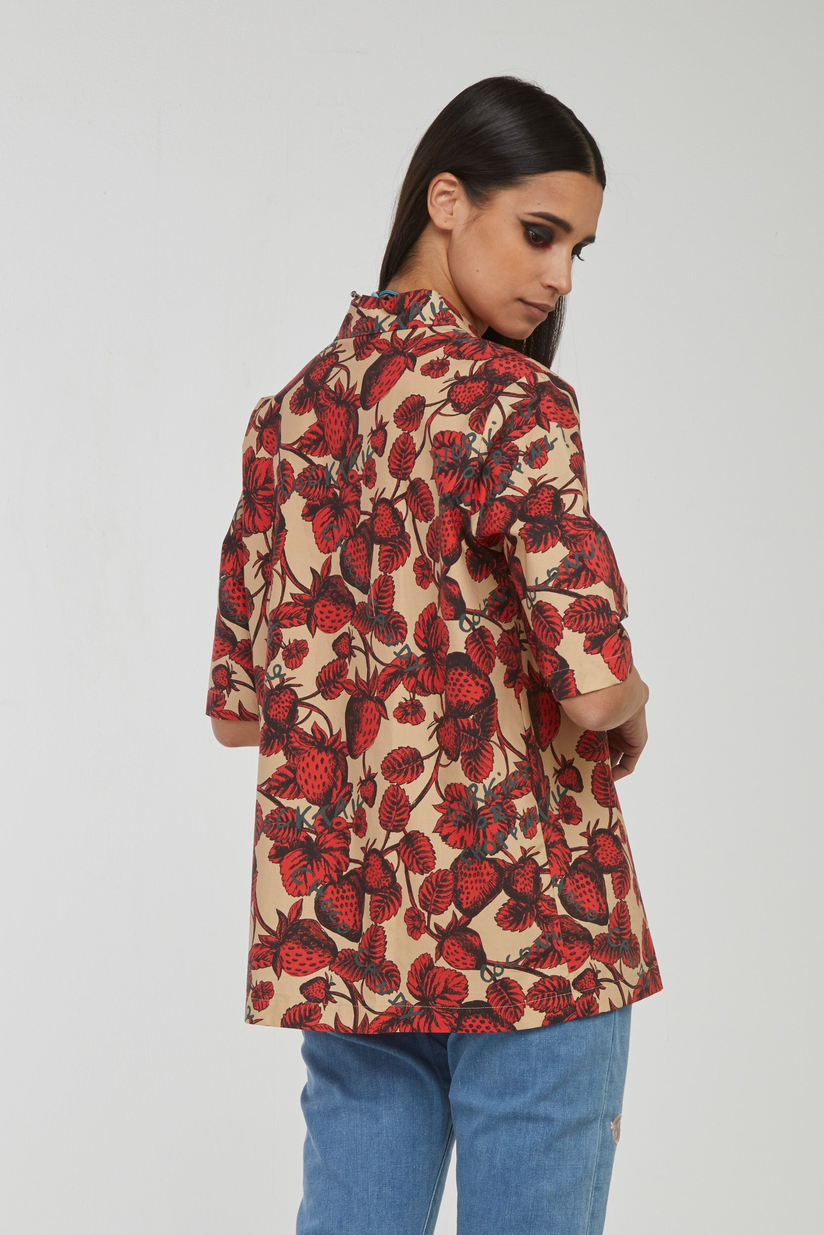 OTTOD'AME Camicia Fragole
