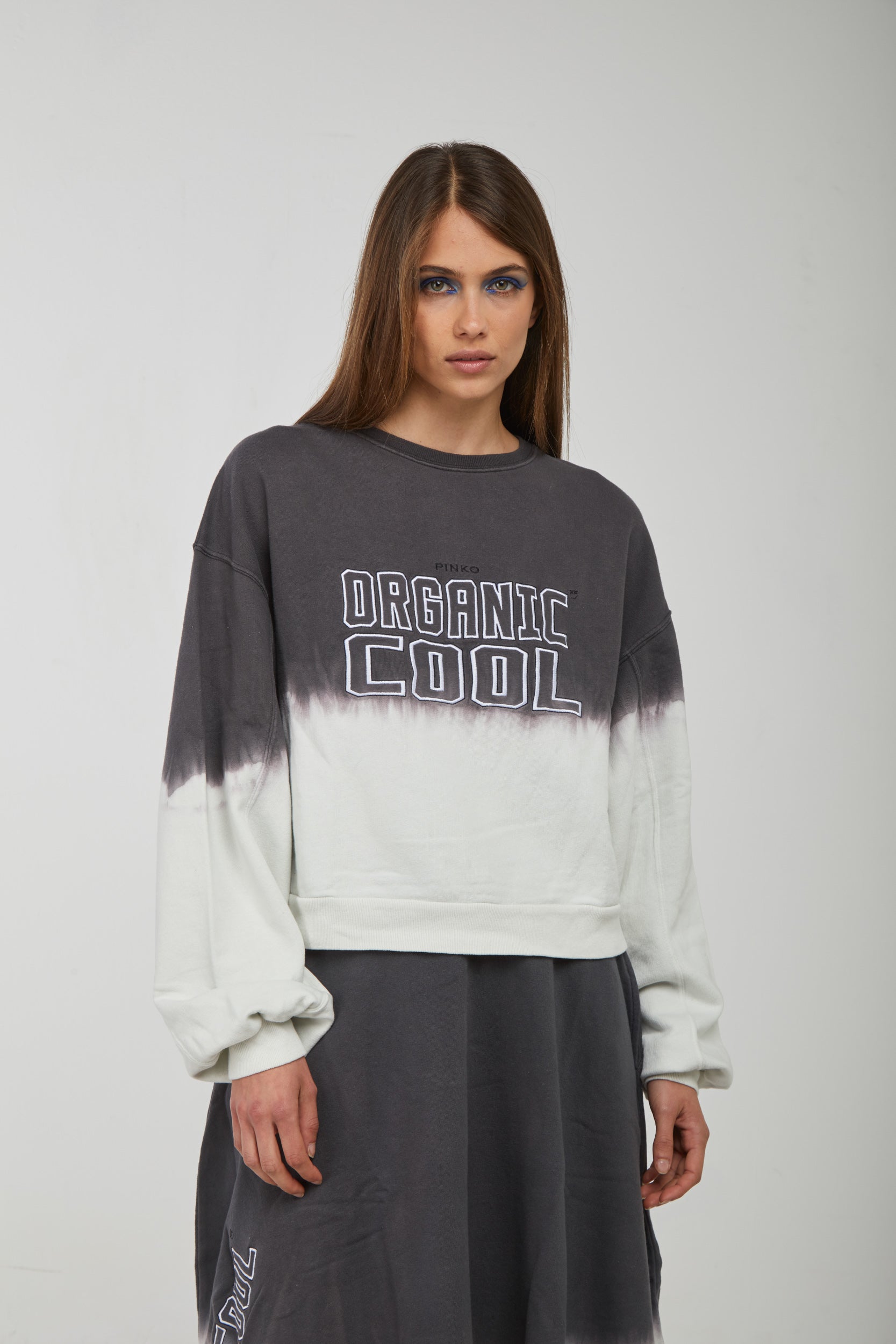 PINKO "Organic Cool" Over Sweatshirt