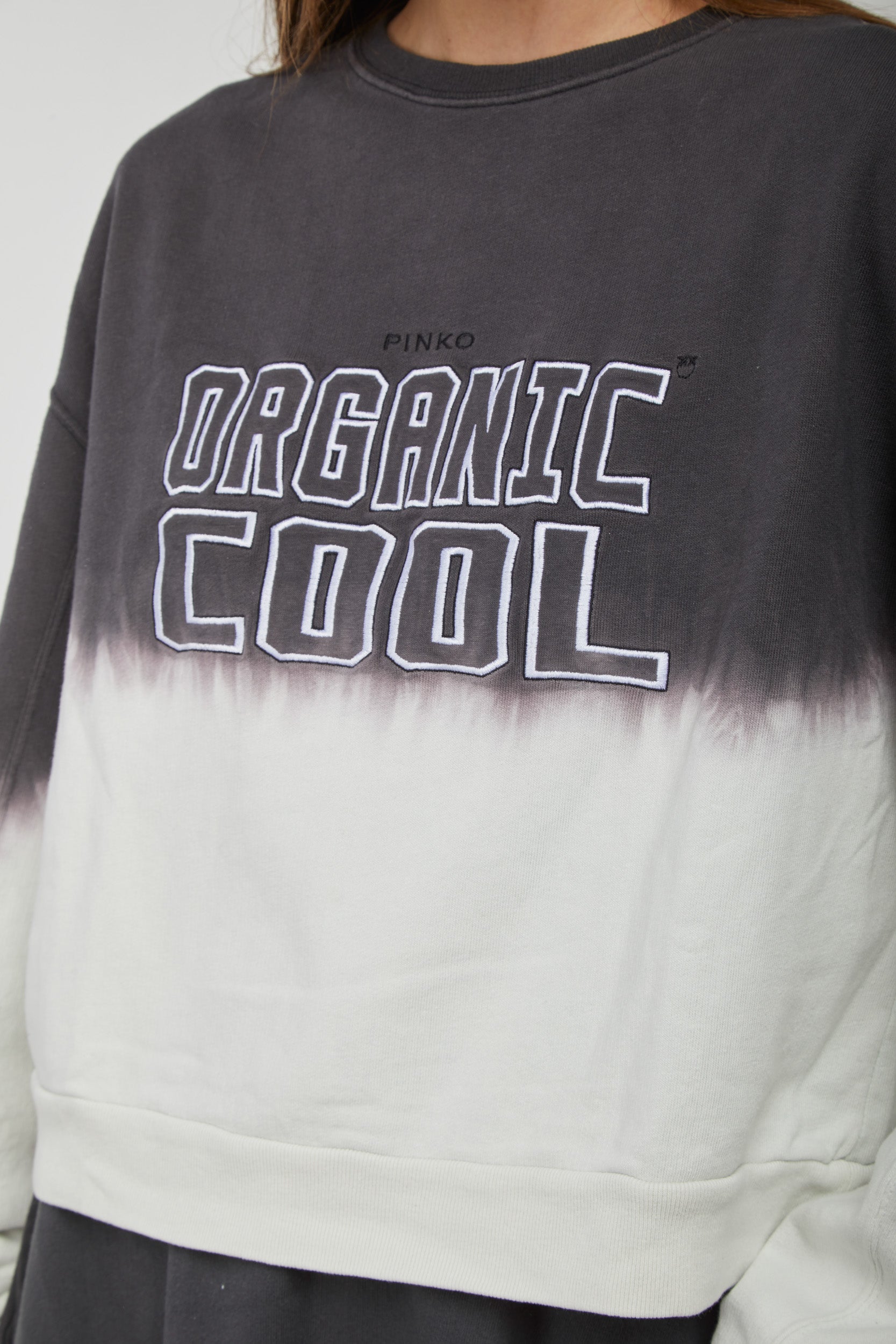 PINKO "Organic Cool" Over Sweatshirt