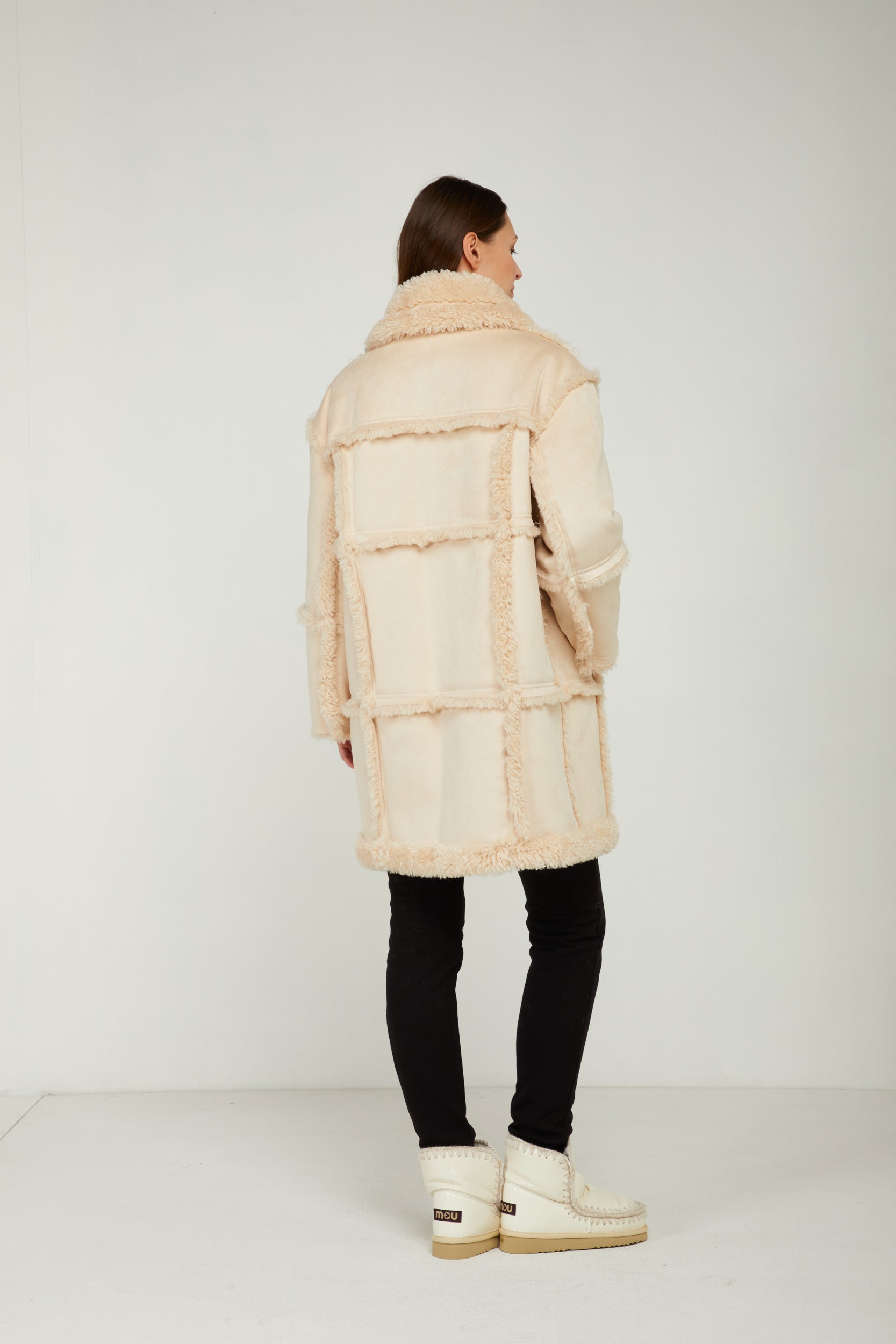 STAND STUDIO Cappotto Samira Sabbia