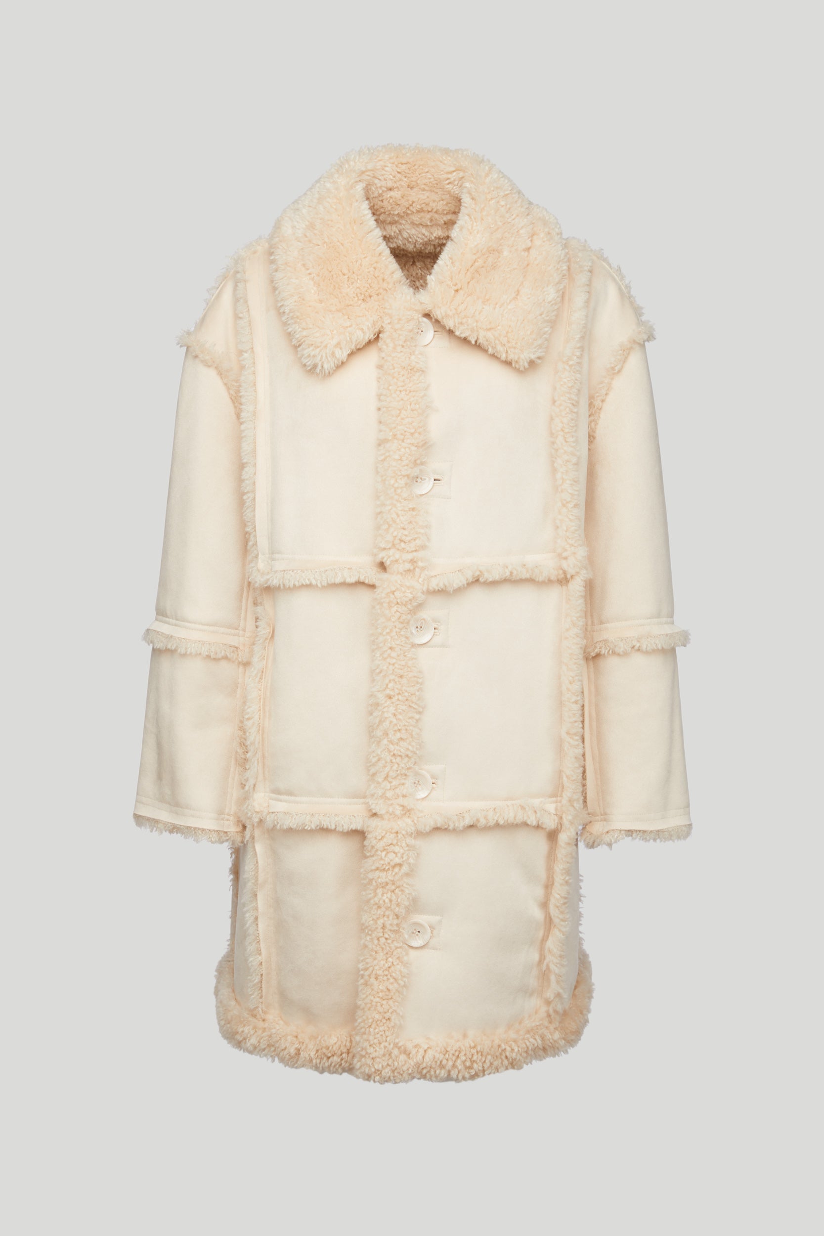 STAND STUDIO Cappotto Samira Sabbia