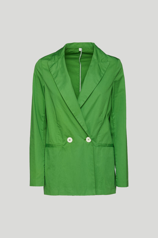 OTTOD'AME Green Double-Breasted Blazer