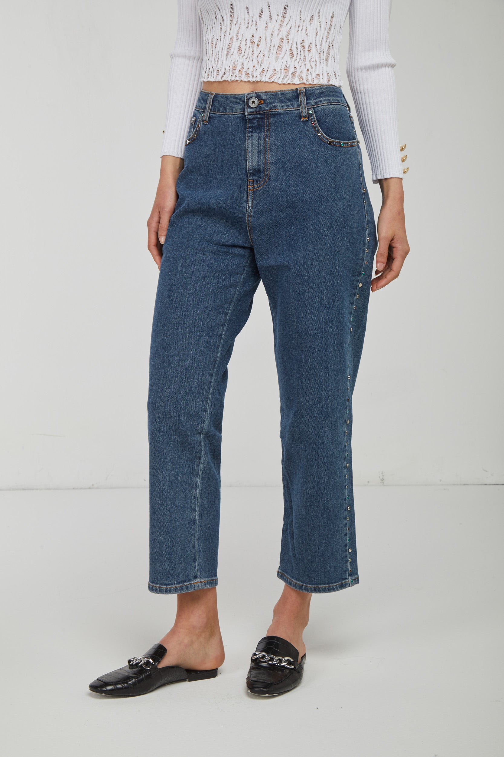 OTTOD'AME Straight Leg Jeans