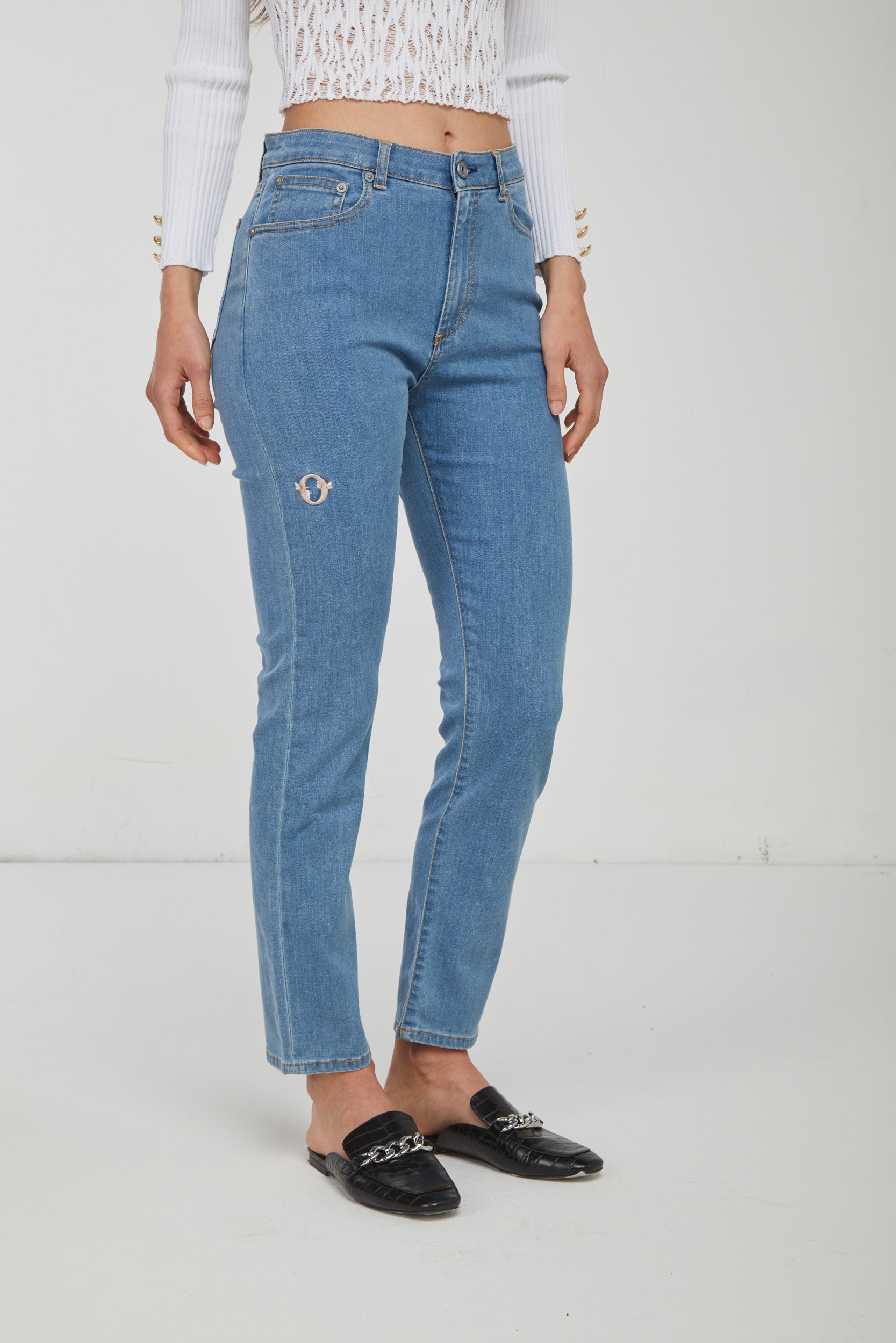 OTTOD'AME Straight Leg Jeans