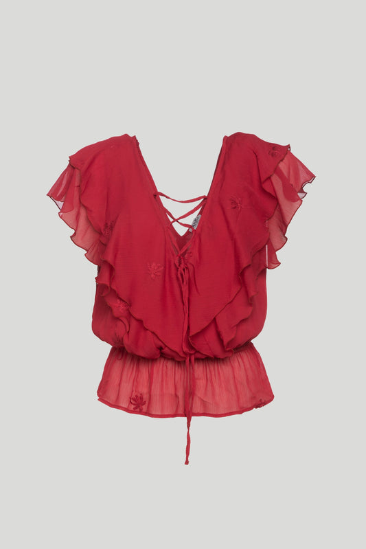 LIU-JO Red Flying Top