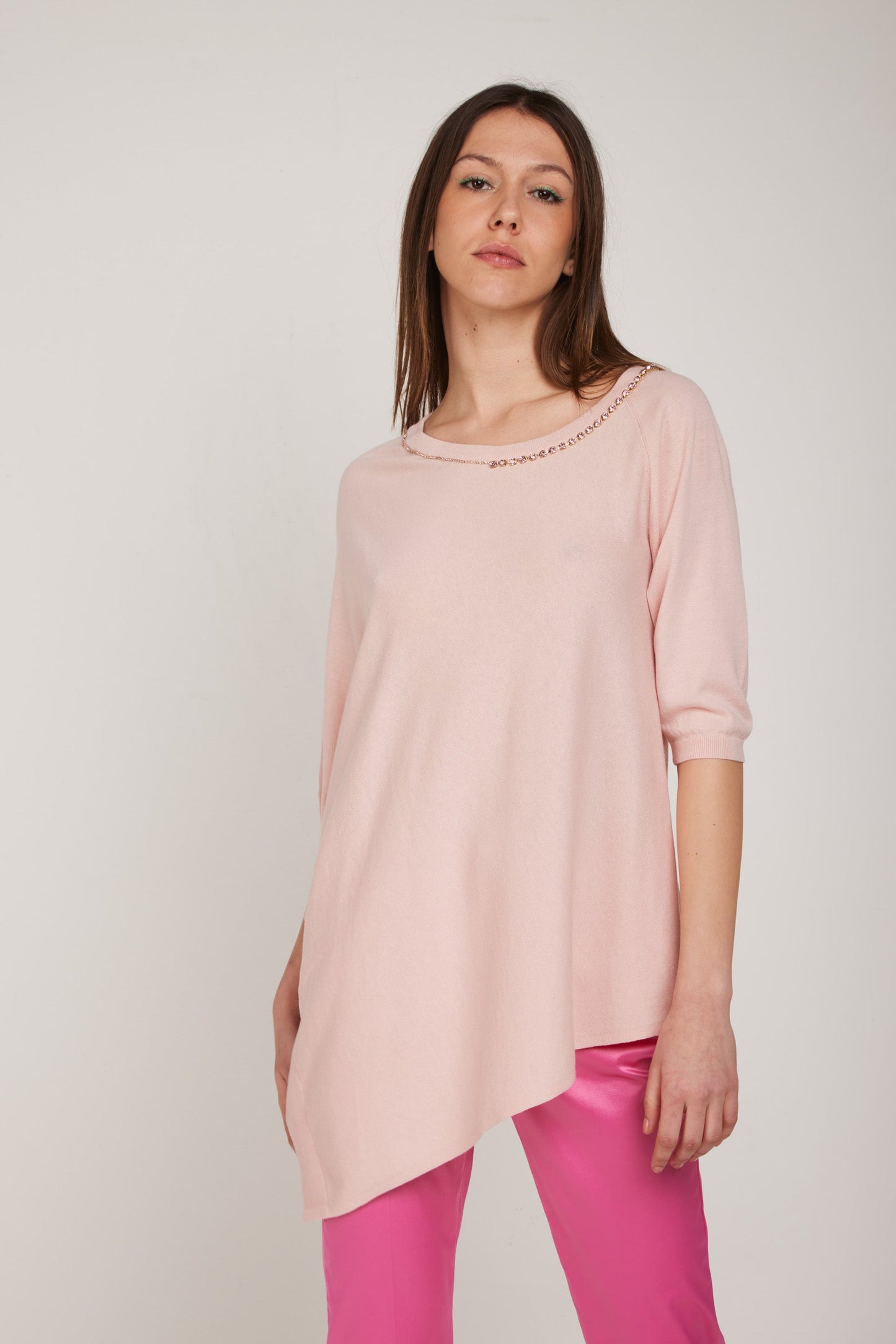 LIU-JO T-Shirt Rosa Antico