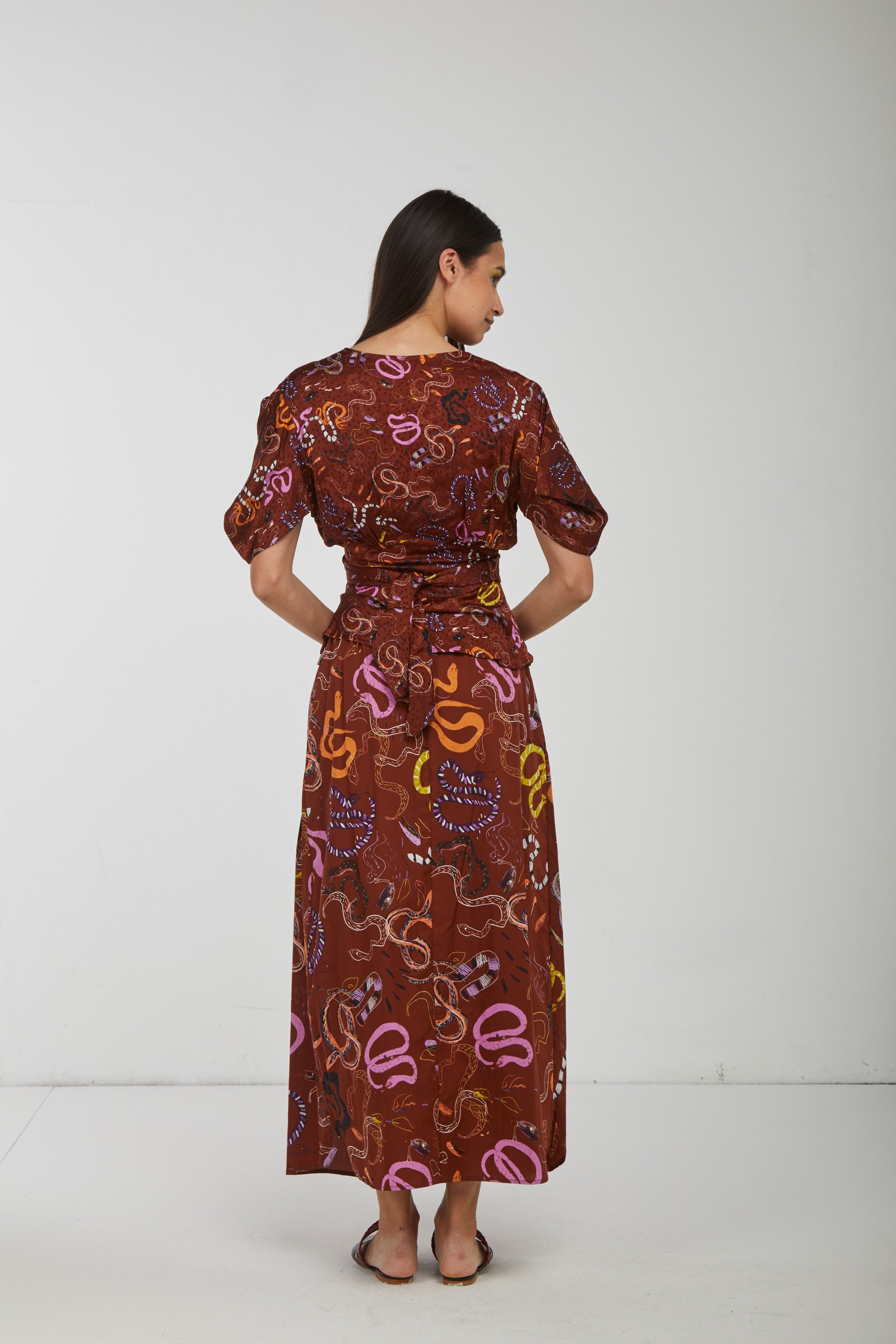 OTTOD'AME Blusa a Incrocio Bordeaux