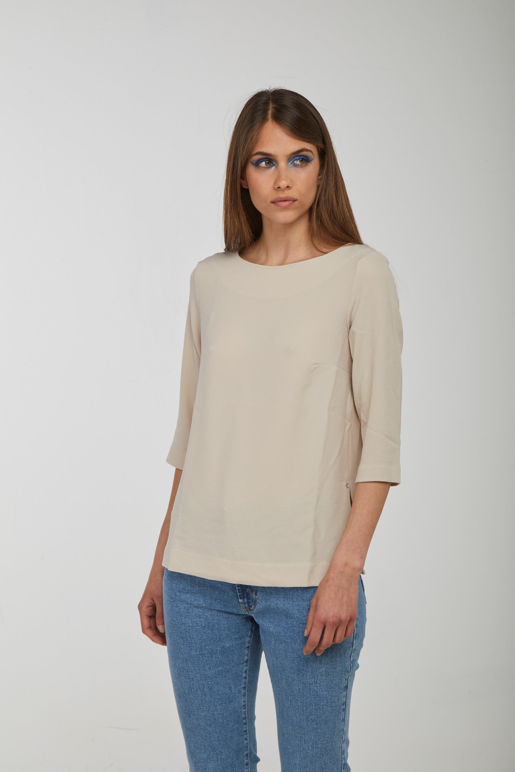 OTTOD'AME Maglia Beige