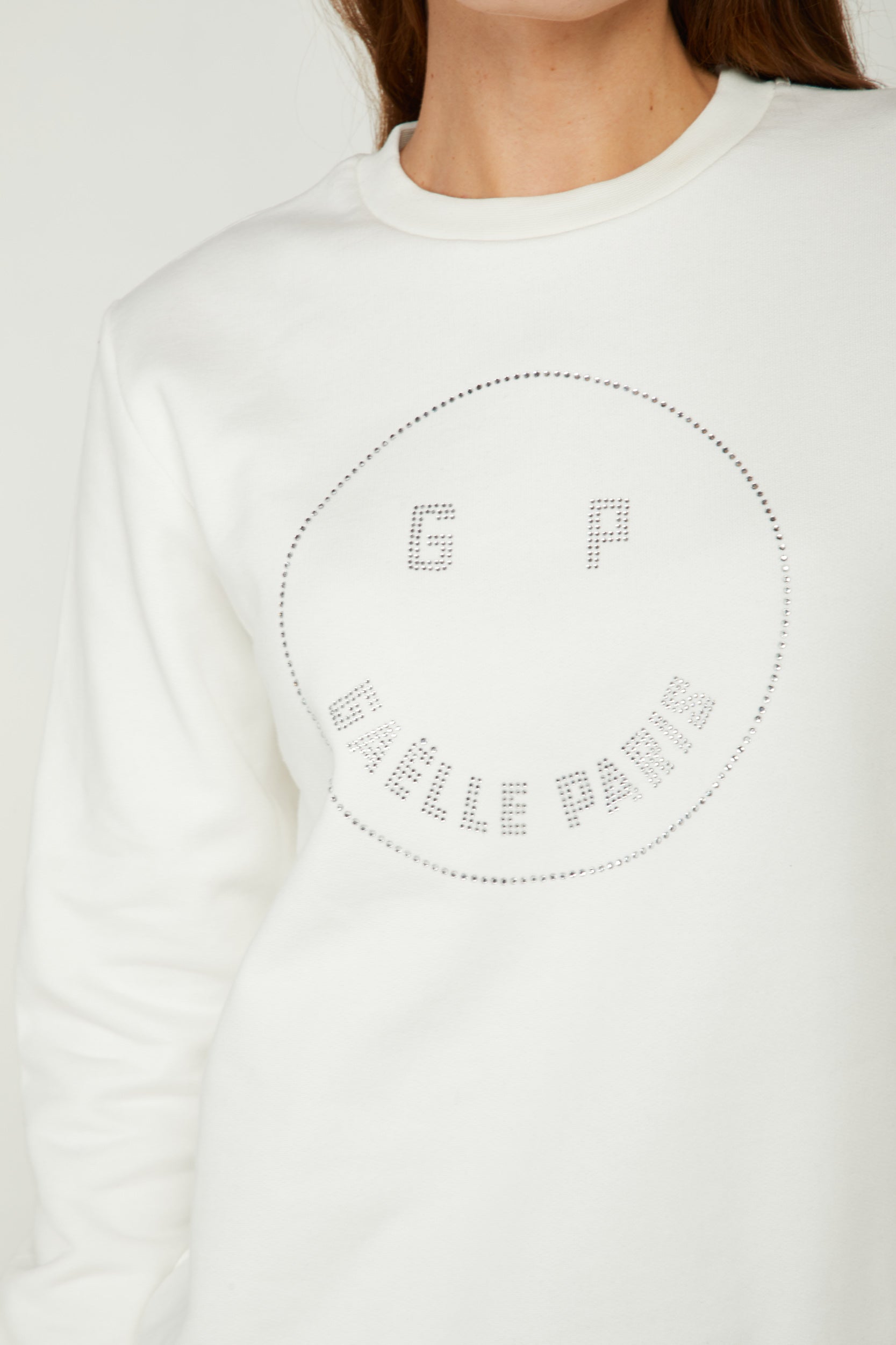 GAELLE White Sweatshirt