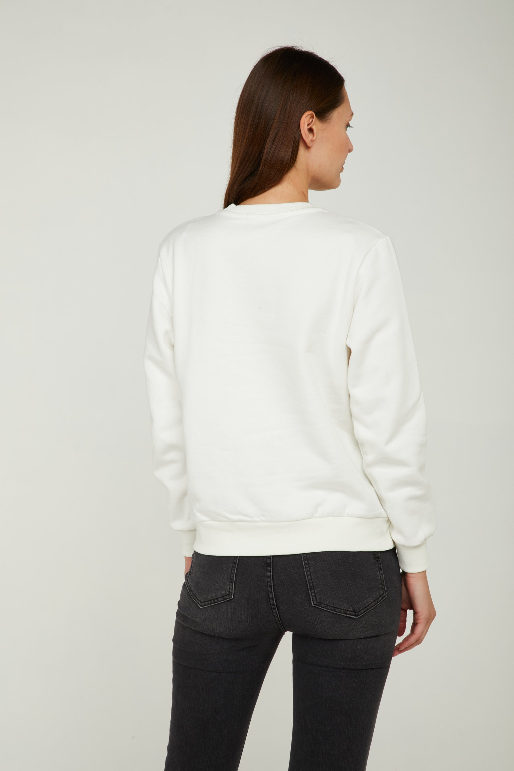 GAELLE White Sweatshirt