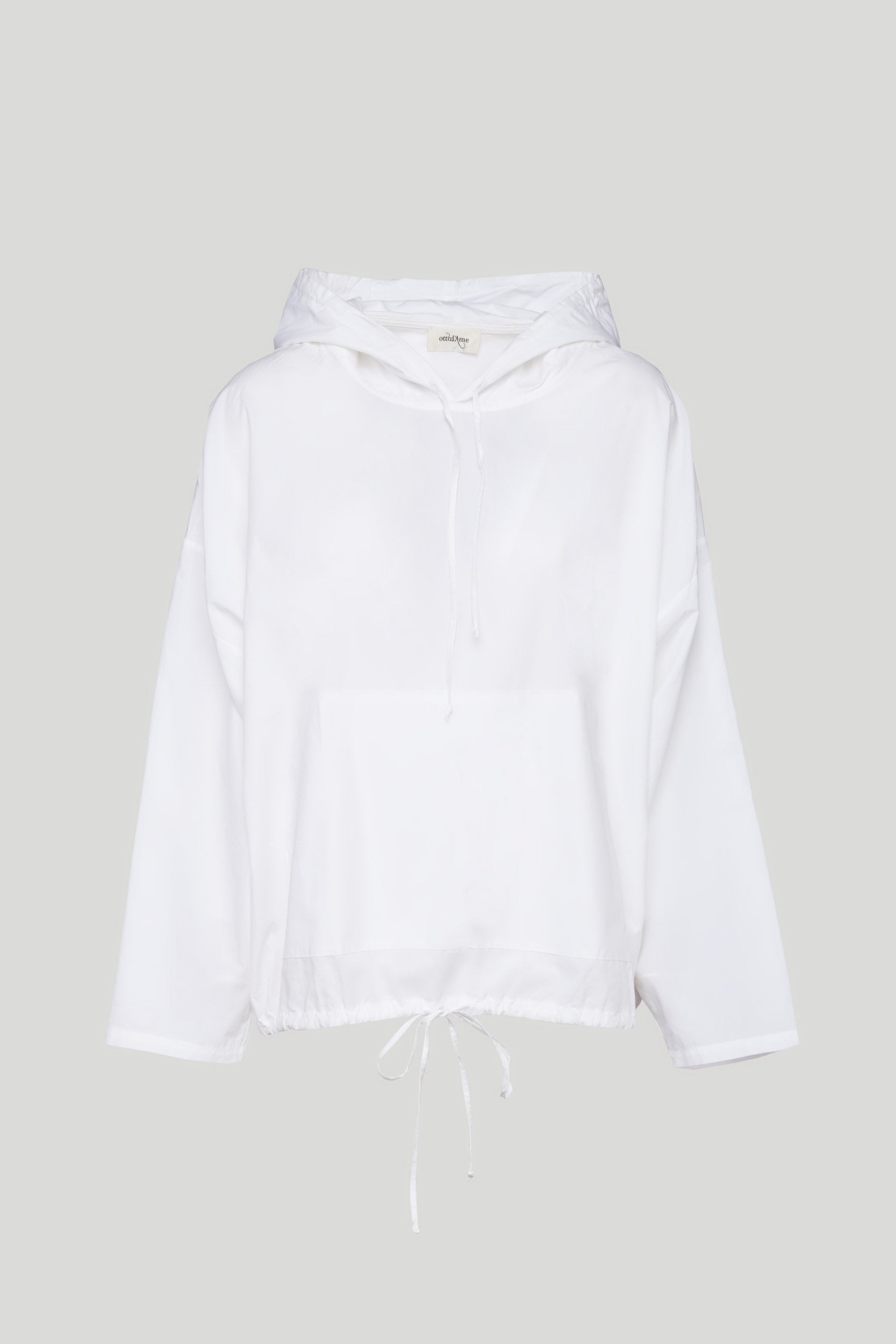 OTTOD'AME White Shirt Effect Sweatshirt