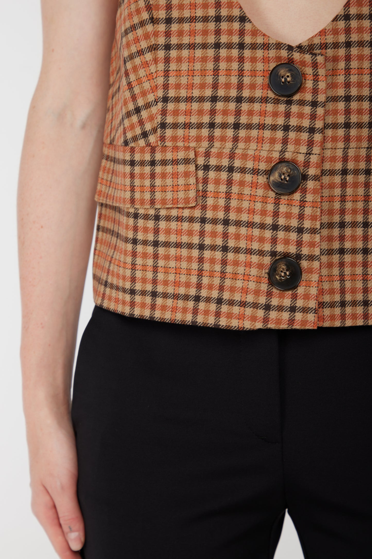 TWINSET Gilet con Pizzo Macram?