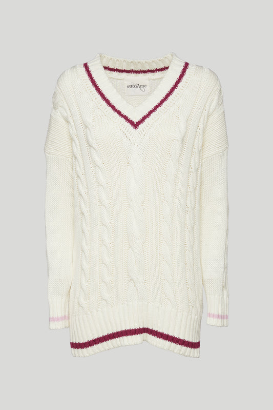 OTTOD'AME White Sweater Braids
