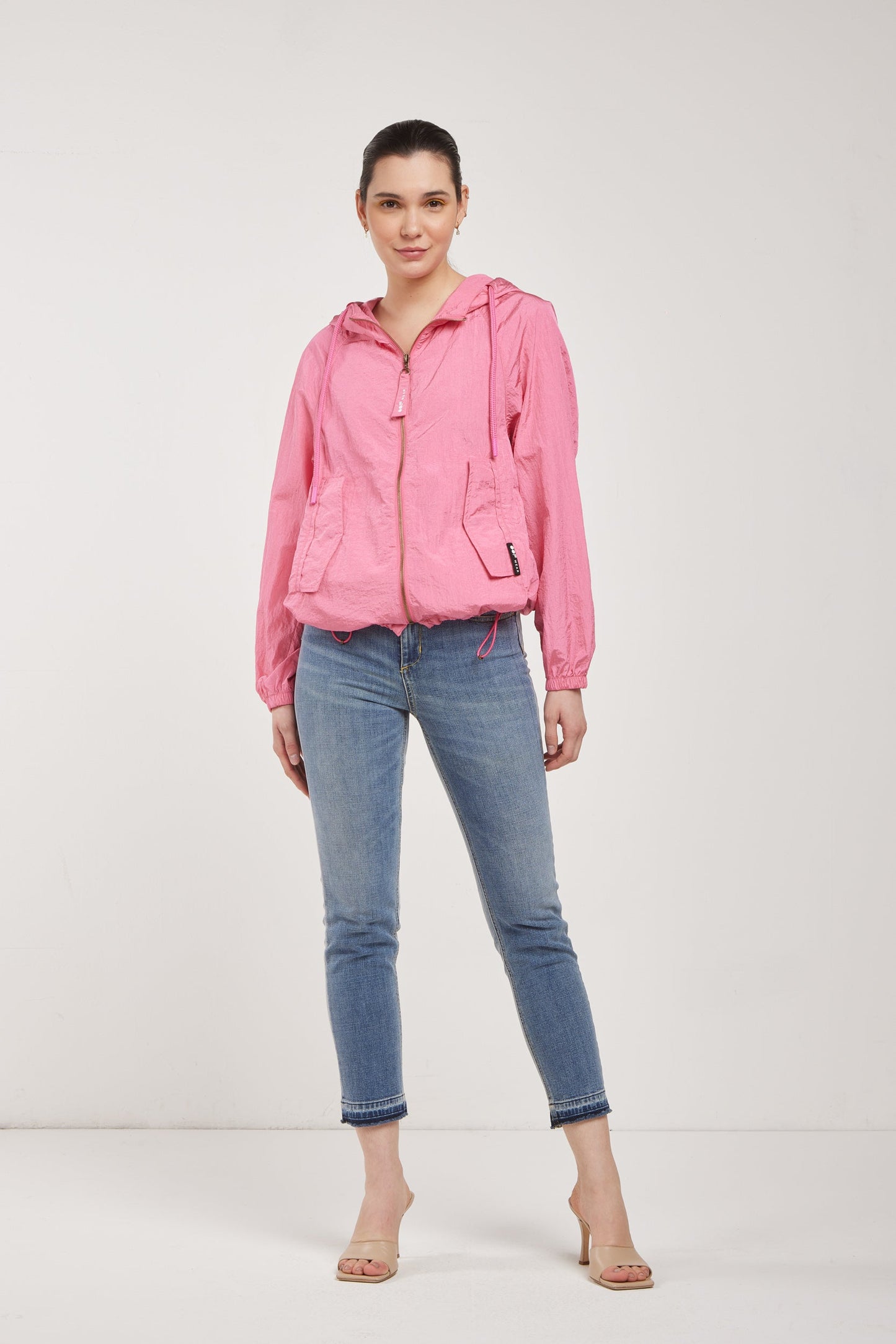 OOF WEAR Giacca a Vento Rosa