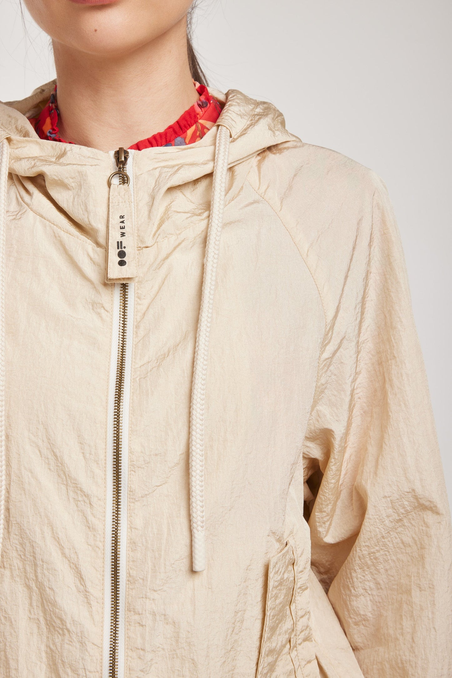 OOF WEAR Giacca a Vento Crema