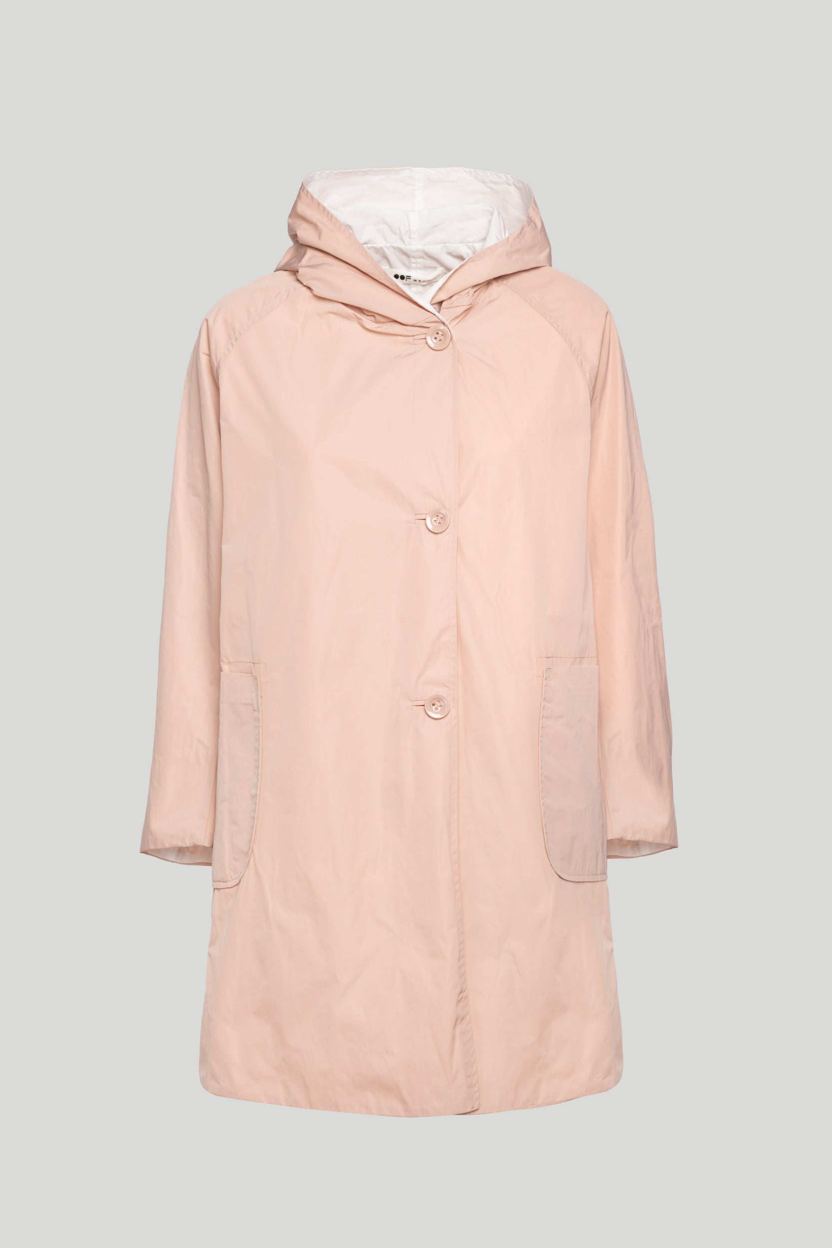 OOF WEAR Powder Pink Long Windbreaker