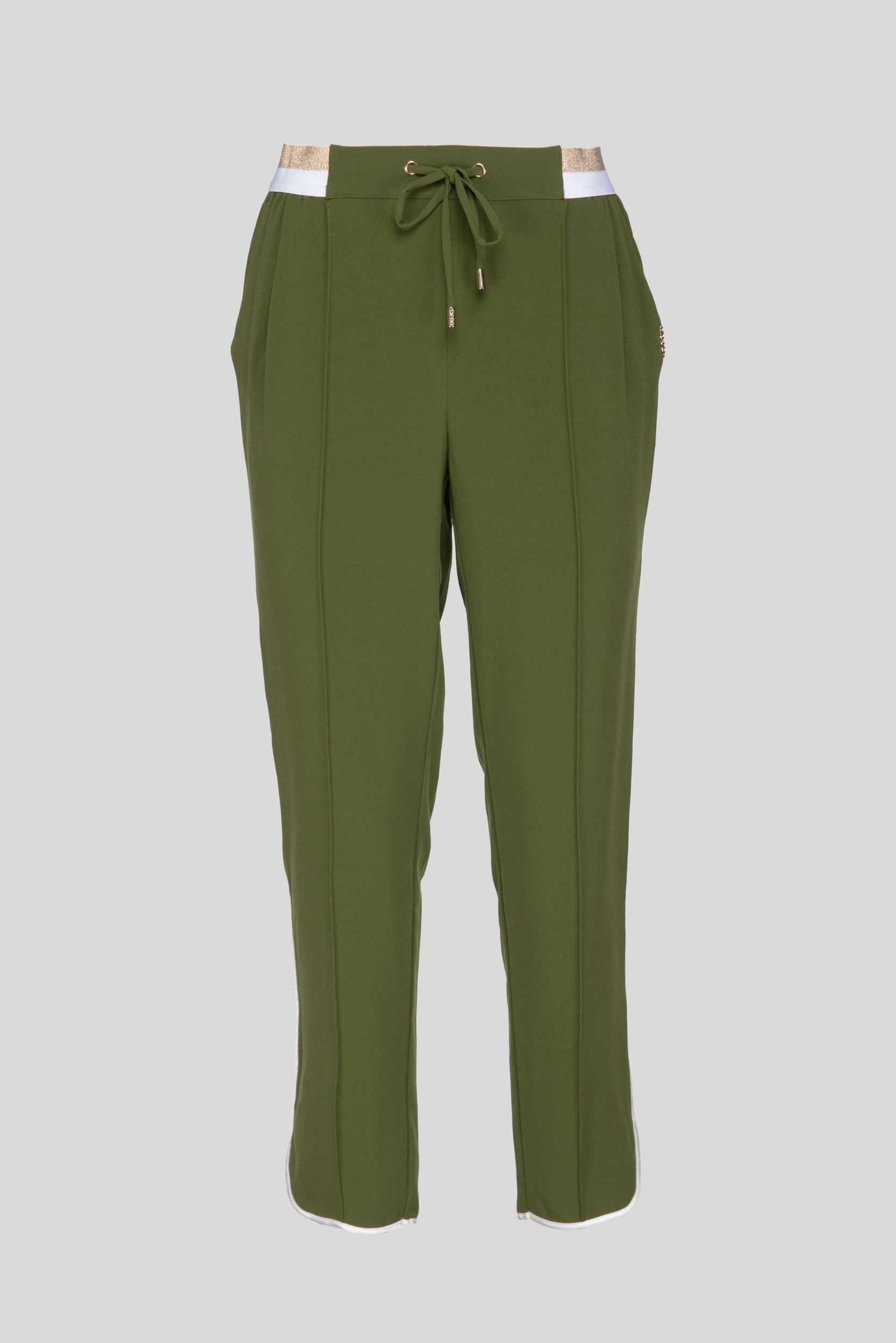 LIU JO Pantalone Verde Militare