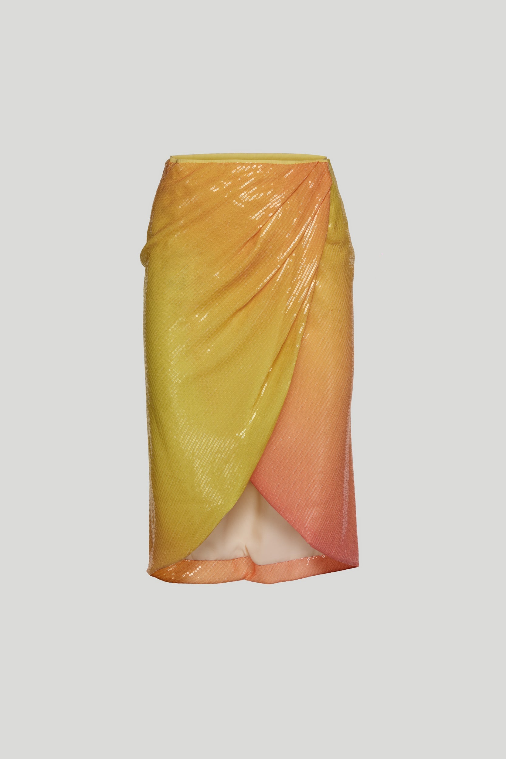 PATRIZIA PEPE Gradient Sequined Skirt