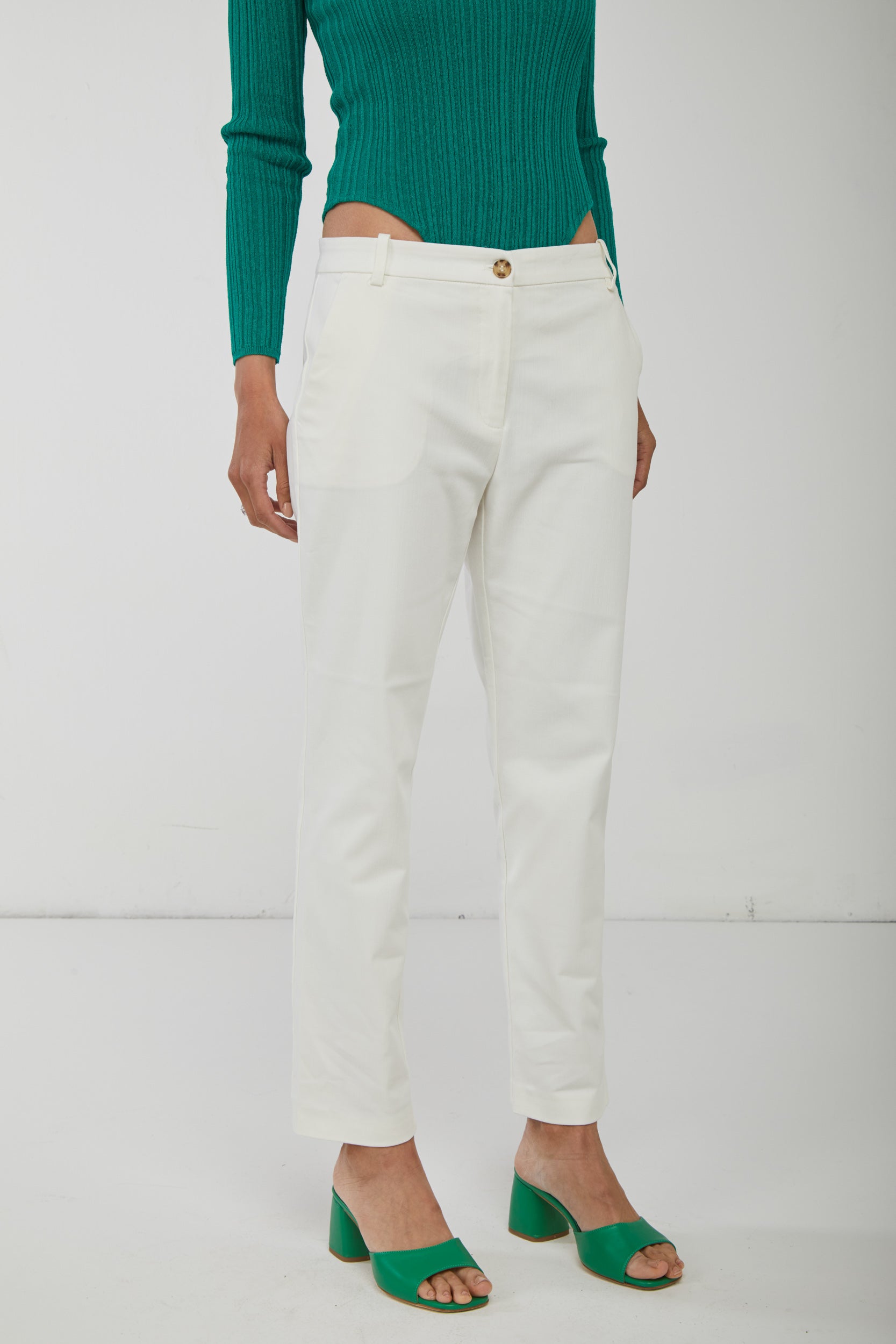 PINKO Pantalone Bianco