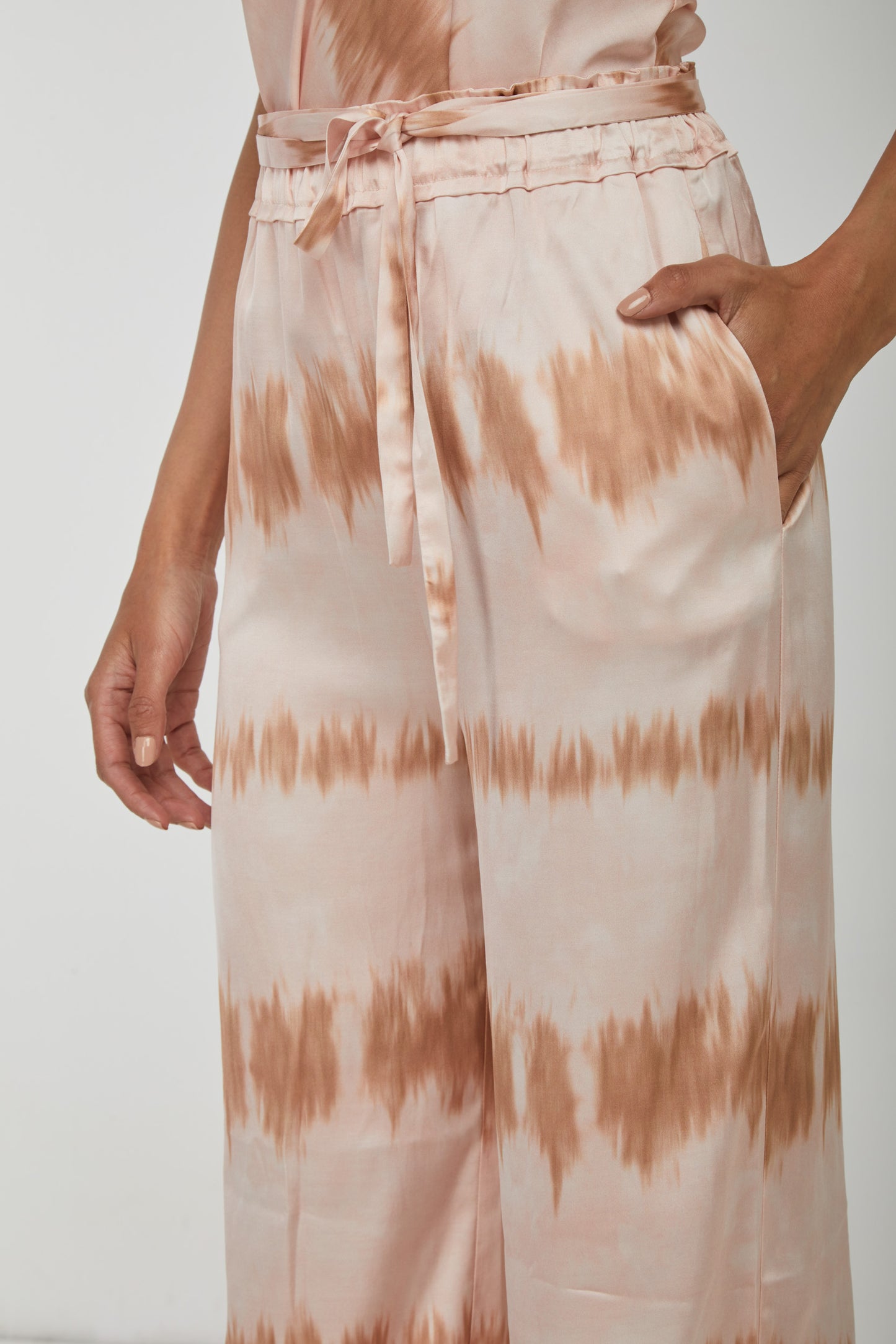 PINKO Pantalone Tessuto Tie-Dye