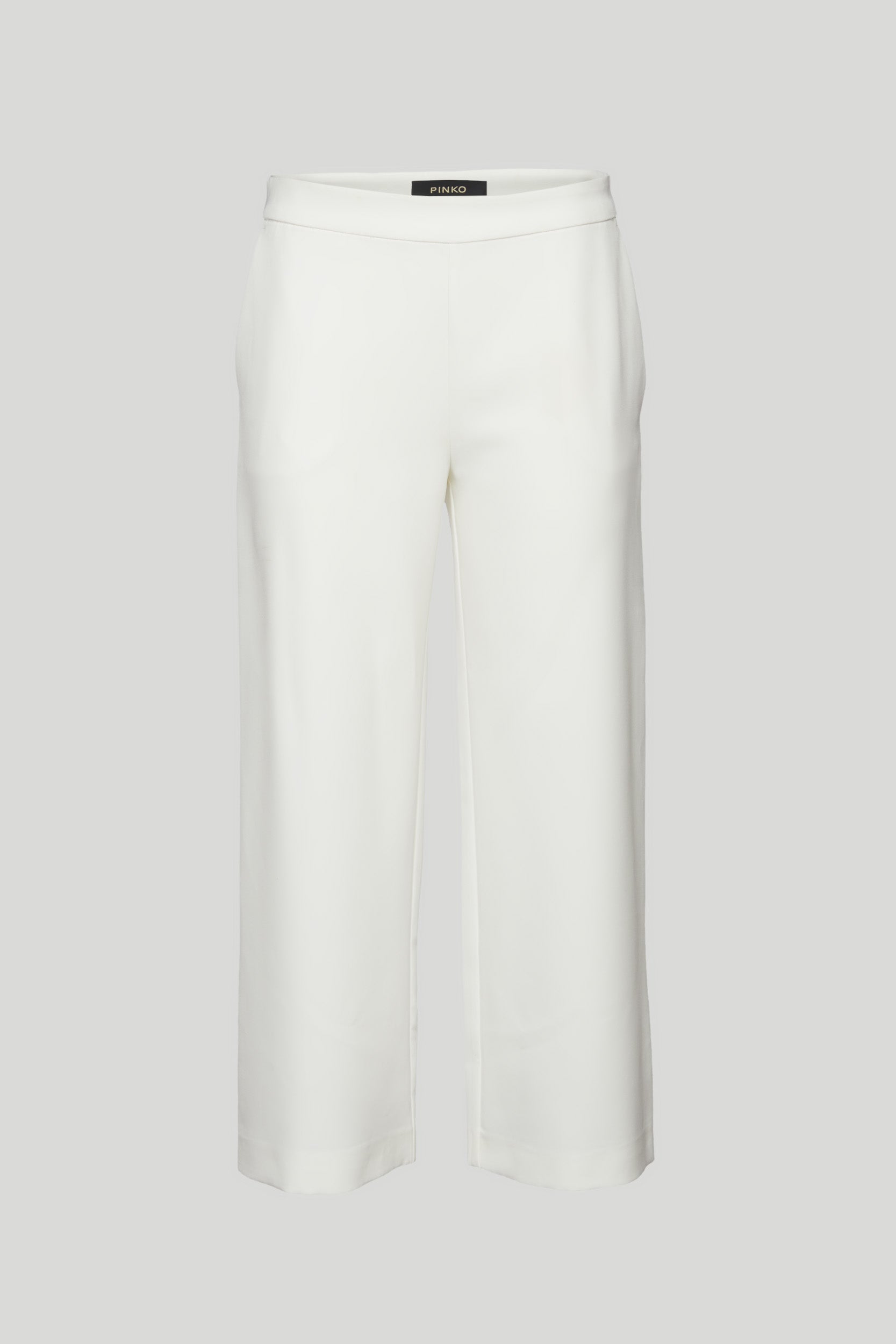 PINKO Classic White Trousers