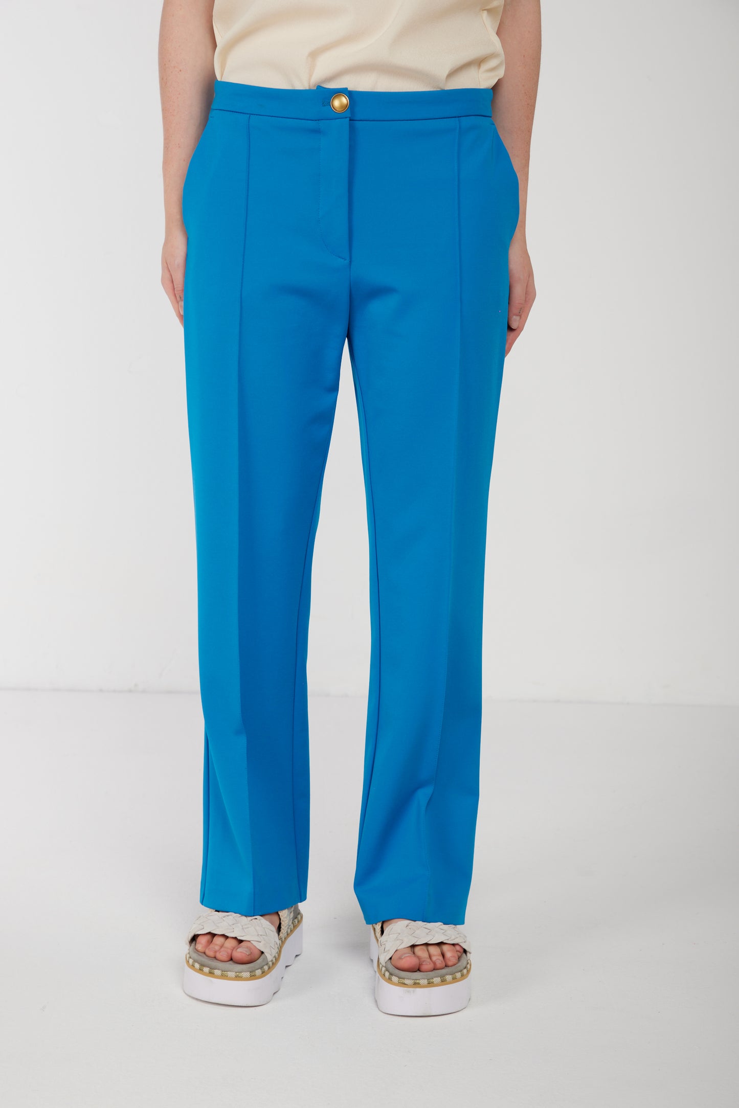 PINKO Pantalone Blu Imperiale
