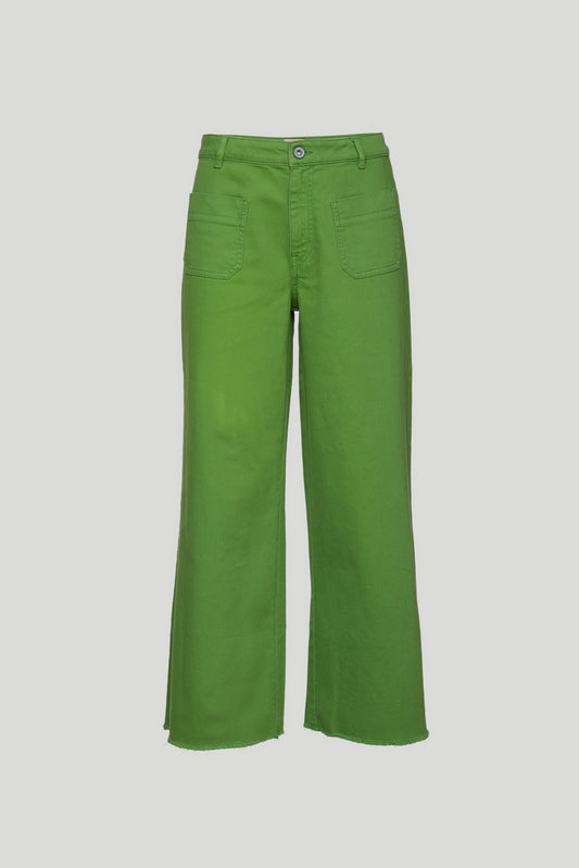 OTTOD'AME Green Wide Leg Pants